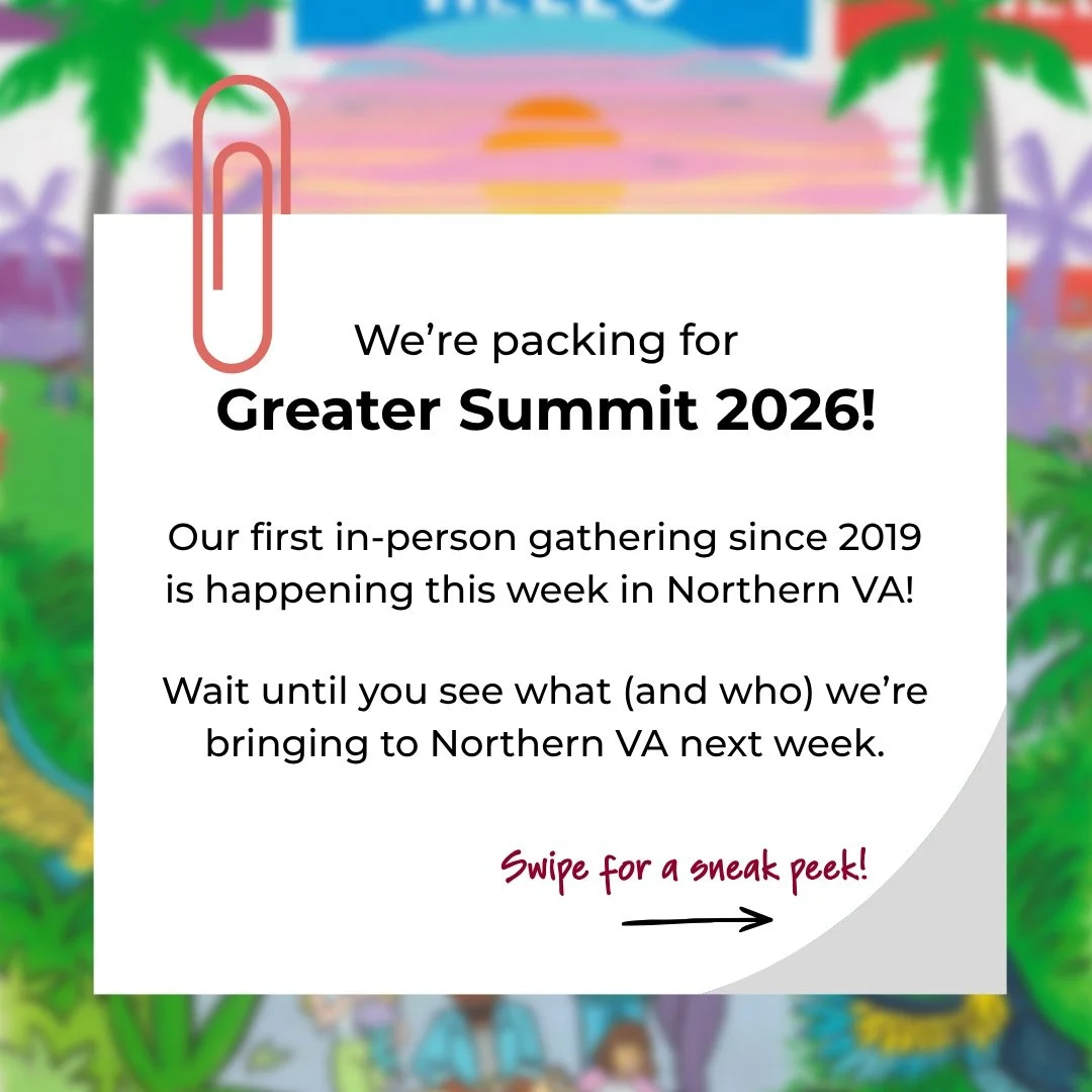 Big week ahead for Greater Sum! 
Our staff, board, and alumni are gathering later this week and we can't wait! Members of our inaugural Ignite Impact data cohort will be sharing their experiences, we have an amazing workshop guest speaker, a fun meet