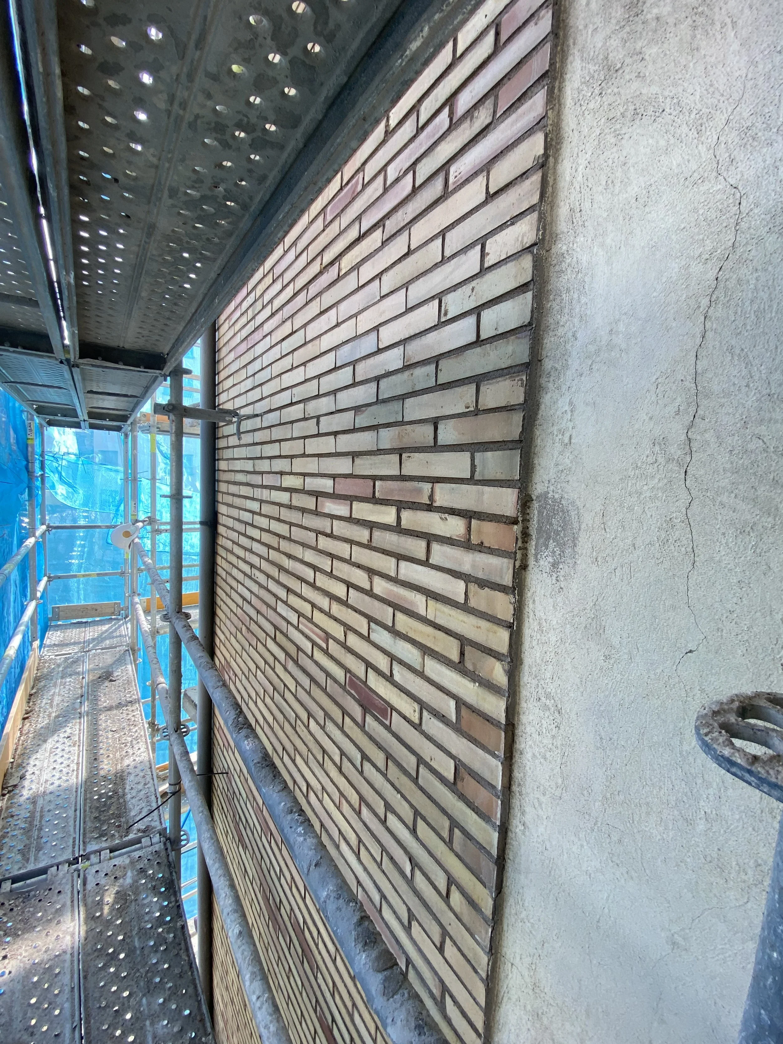 limpieza fachada con presion agua