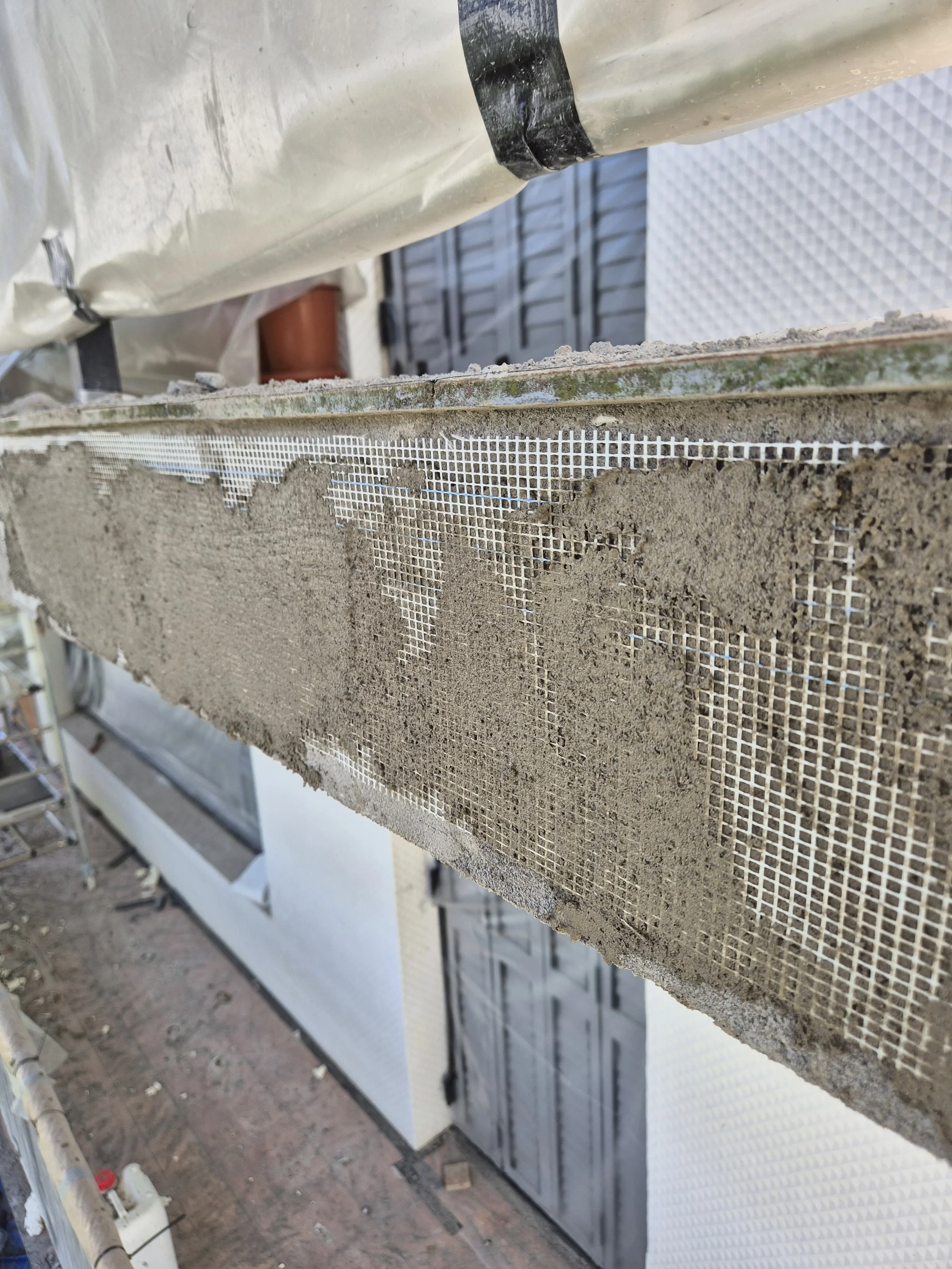 reforzar frontales balcones