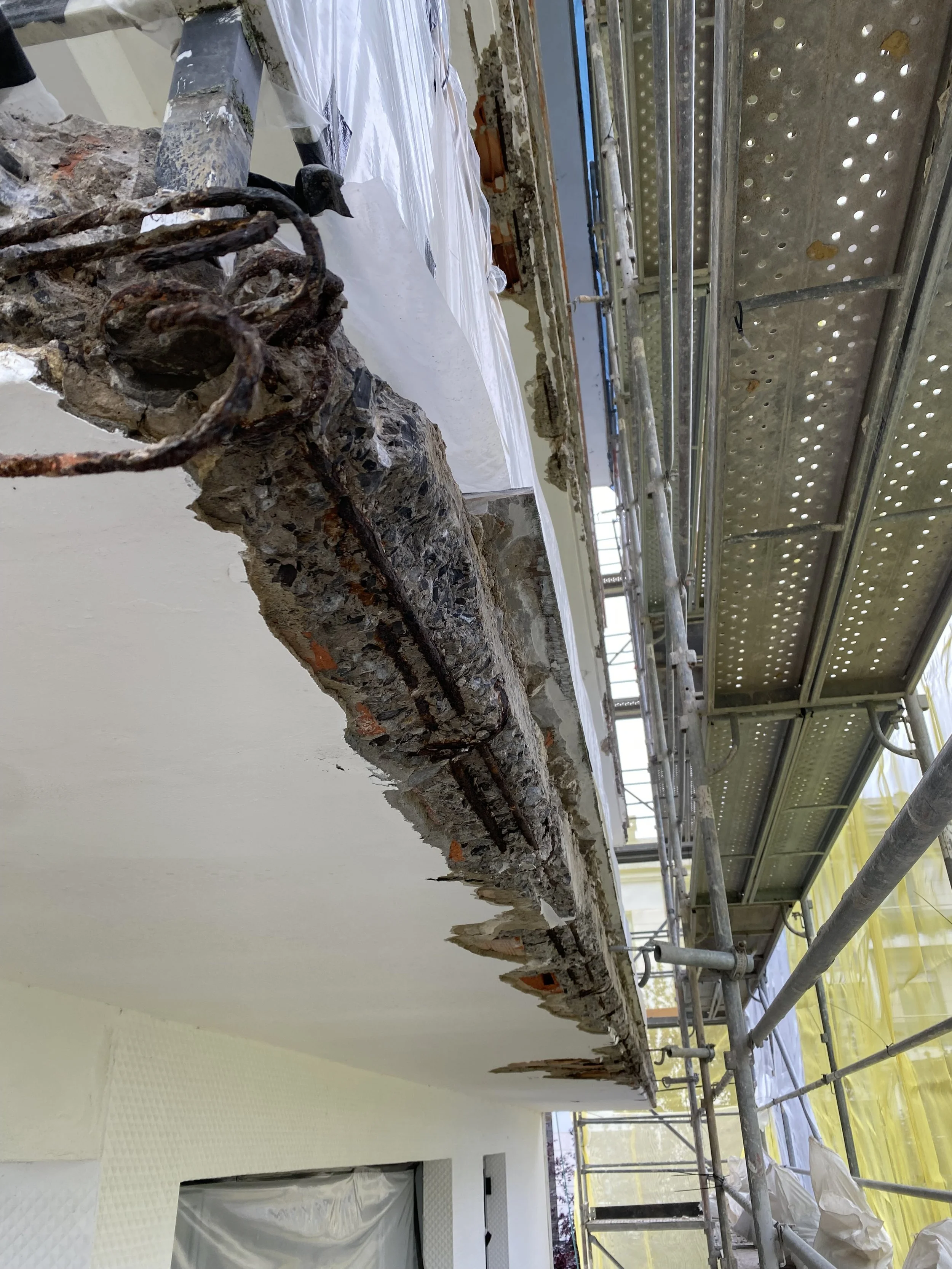 demolicion frontales balcones