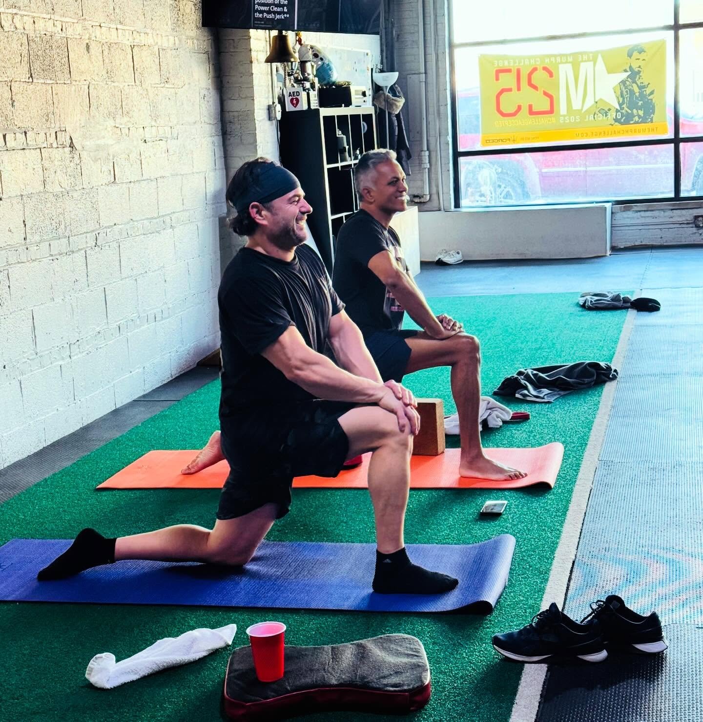 Lift together. Sweat together. Stretch together.
Because recovery matters &mdash; and community makes it better. 💪

#stretchsquad #firstlinefitnessmtg #strengthtraining #motivation #workout #mtgreenwood #beverlychicago #womenownedsmallbusiness