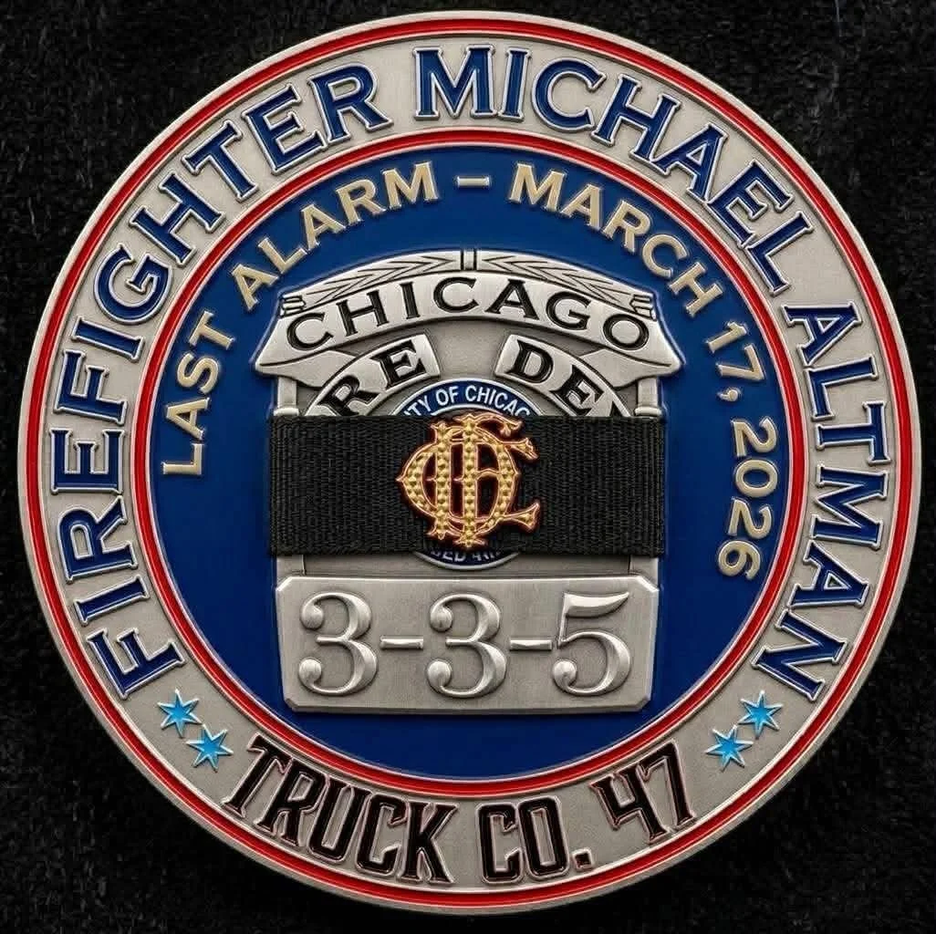 RIP FF Michael Altman ❤️🖤

Our hearts are with his family, friends, and the entire Chicago Fire department during this incredibly difficult time. Thank you for your courage, your service, and your sacrifice.
#NeverForget #FallenFirefighter #SupportO