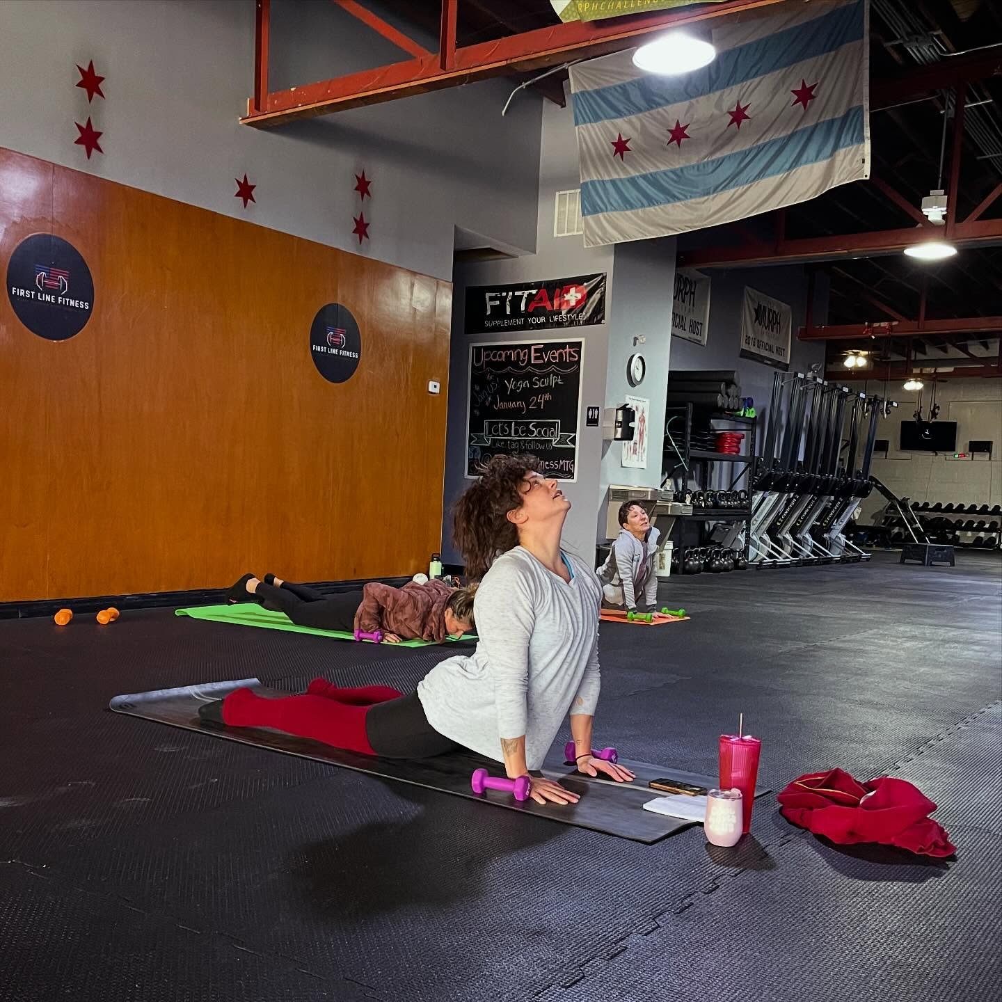 Three weeks of the Open = tired legs, sore shoulders, and a whole lot of hard work. 💥

Join us tomorrow for Yoga Sculpt at 9:30am&mdash; a chance to loosen up and move with intention after all that intensity.
Trust us&hellip; your body will thank yo