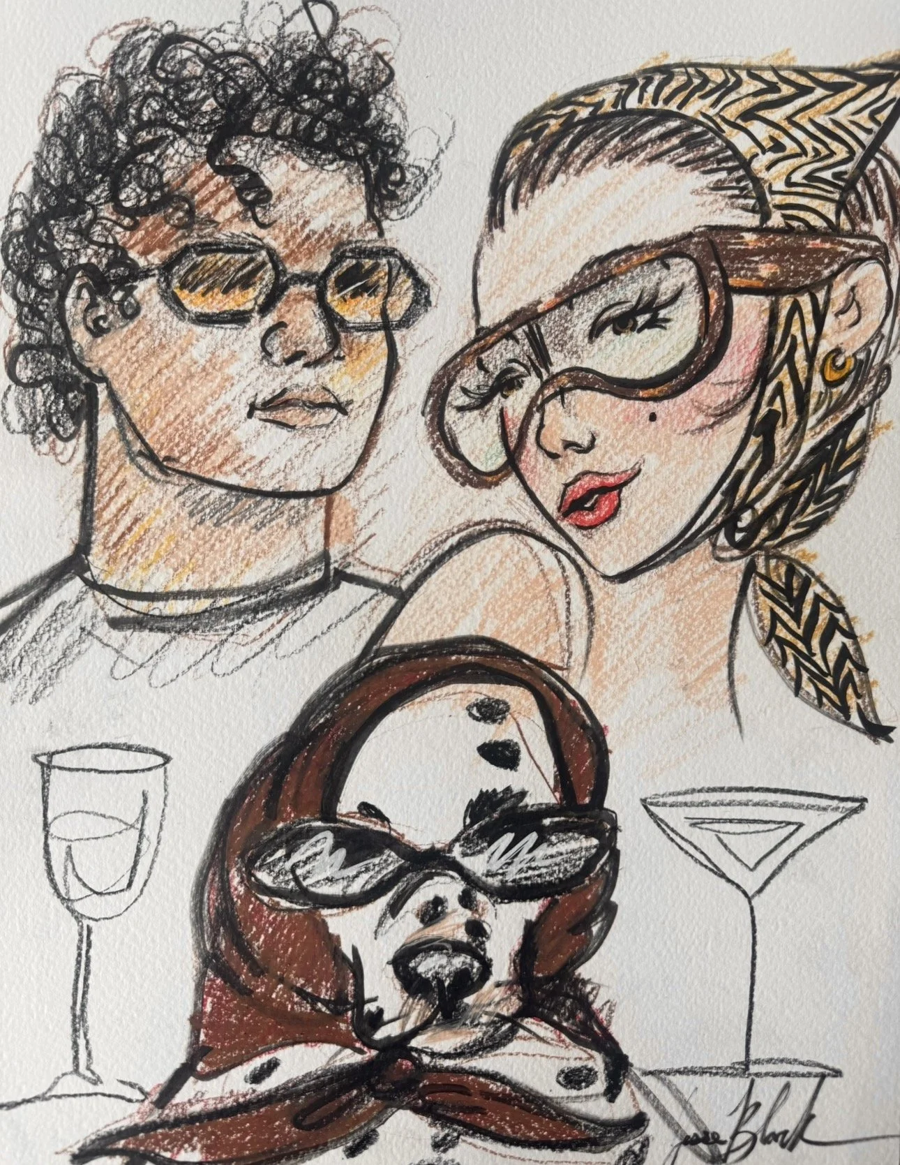 3 Subjects Custom Painting