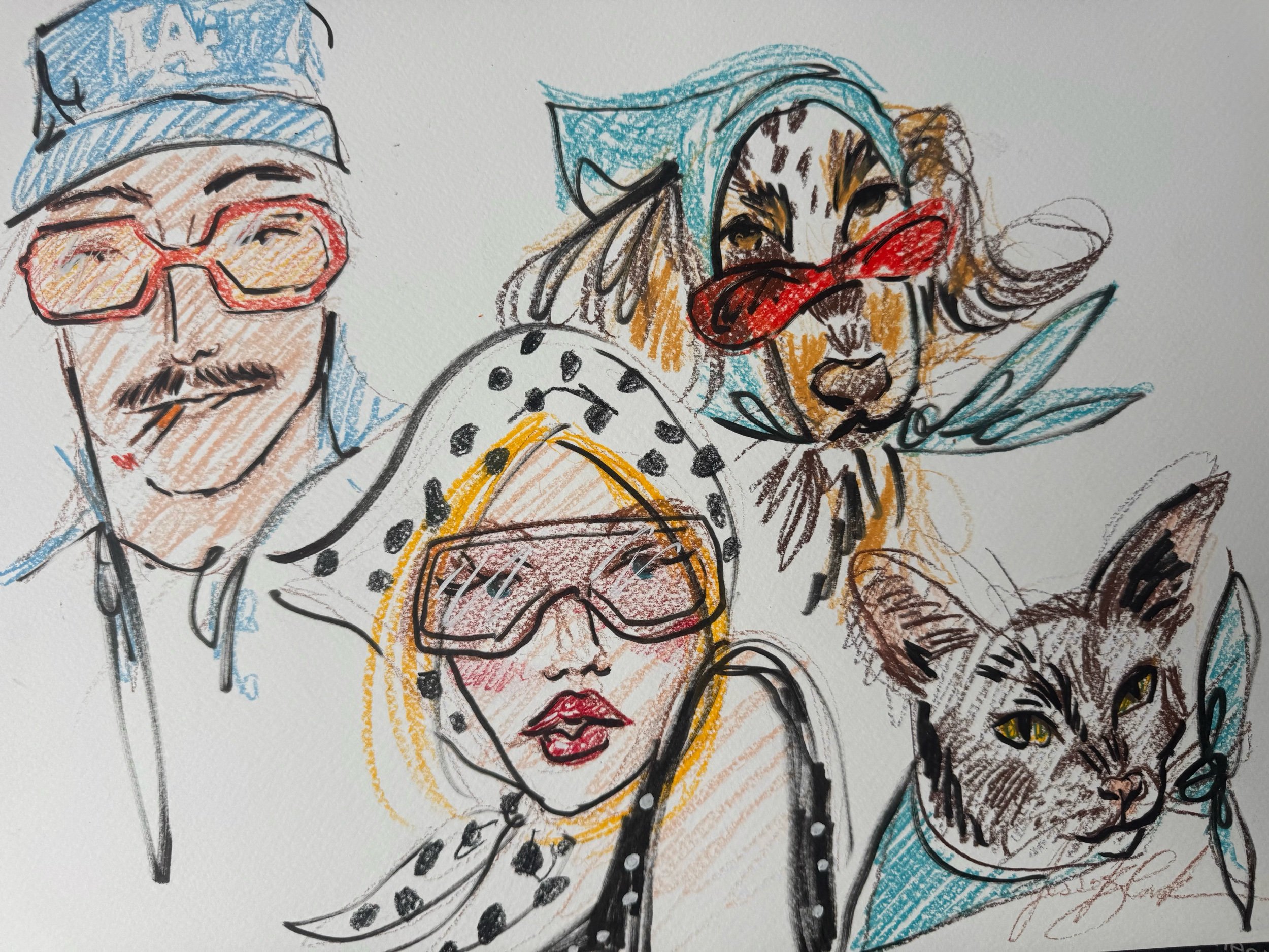 4 Subject Custom Paintings
