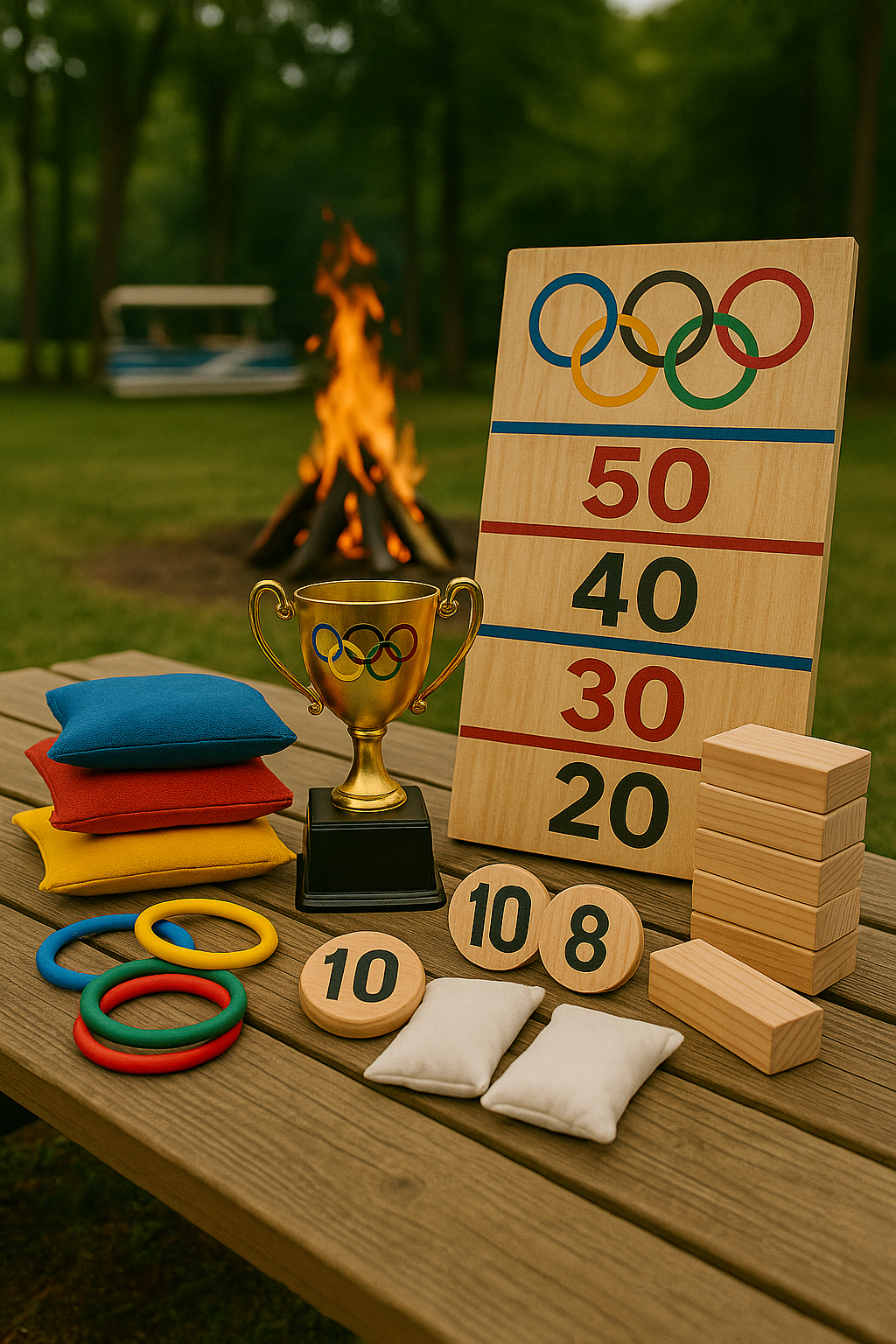 Yard Game Olympics Weekend