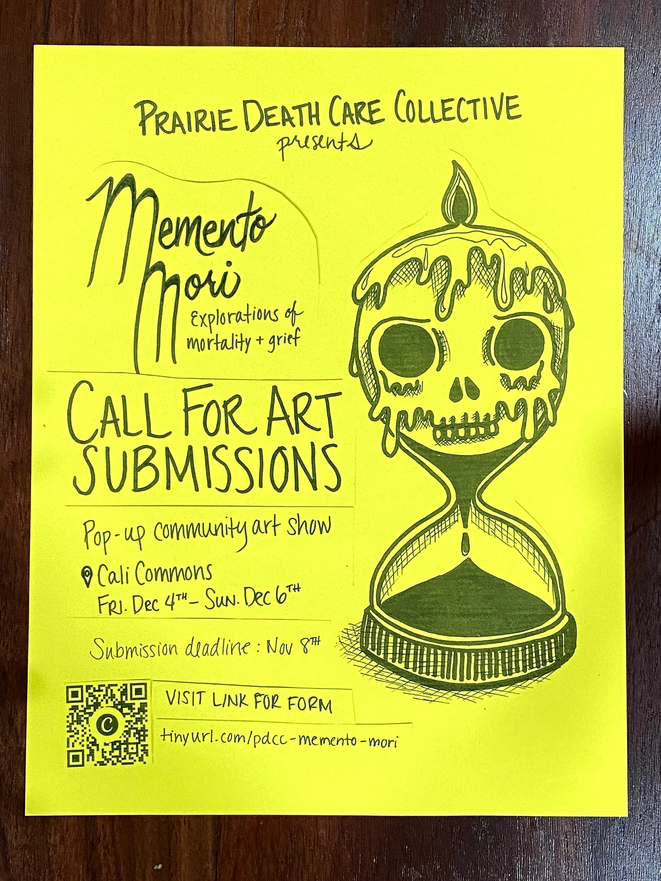 Prairie Death Care Collective presents "Memento Mori"