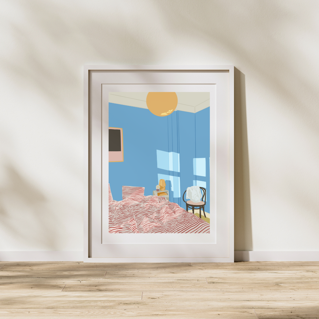 Bedroom Digital Print