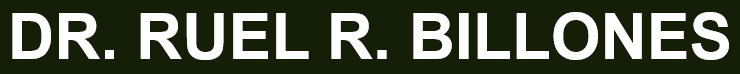 DR. RUEL R. BILLONES