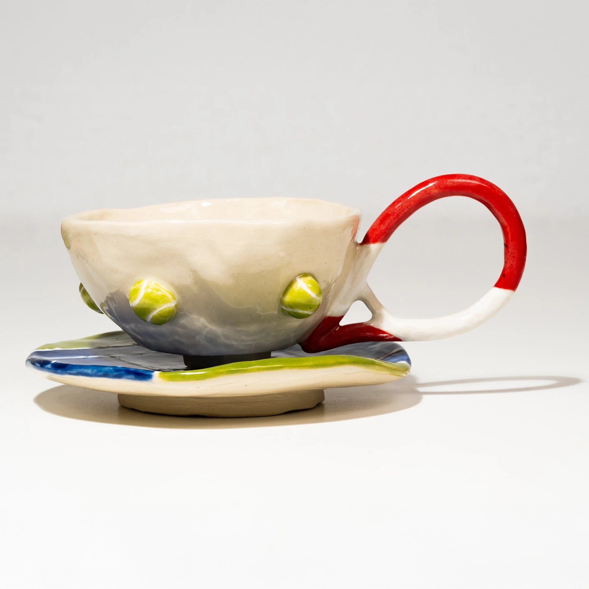 Down The T - Tea Cup & Saucer