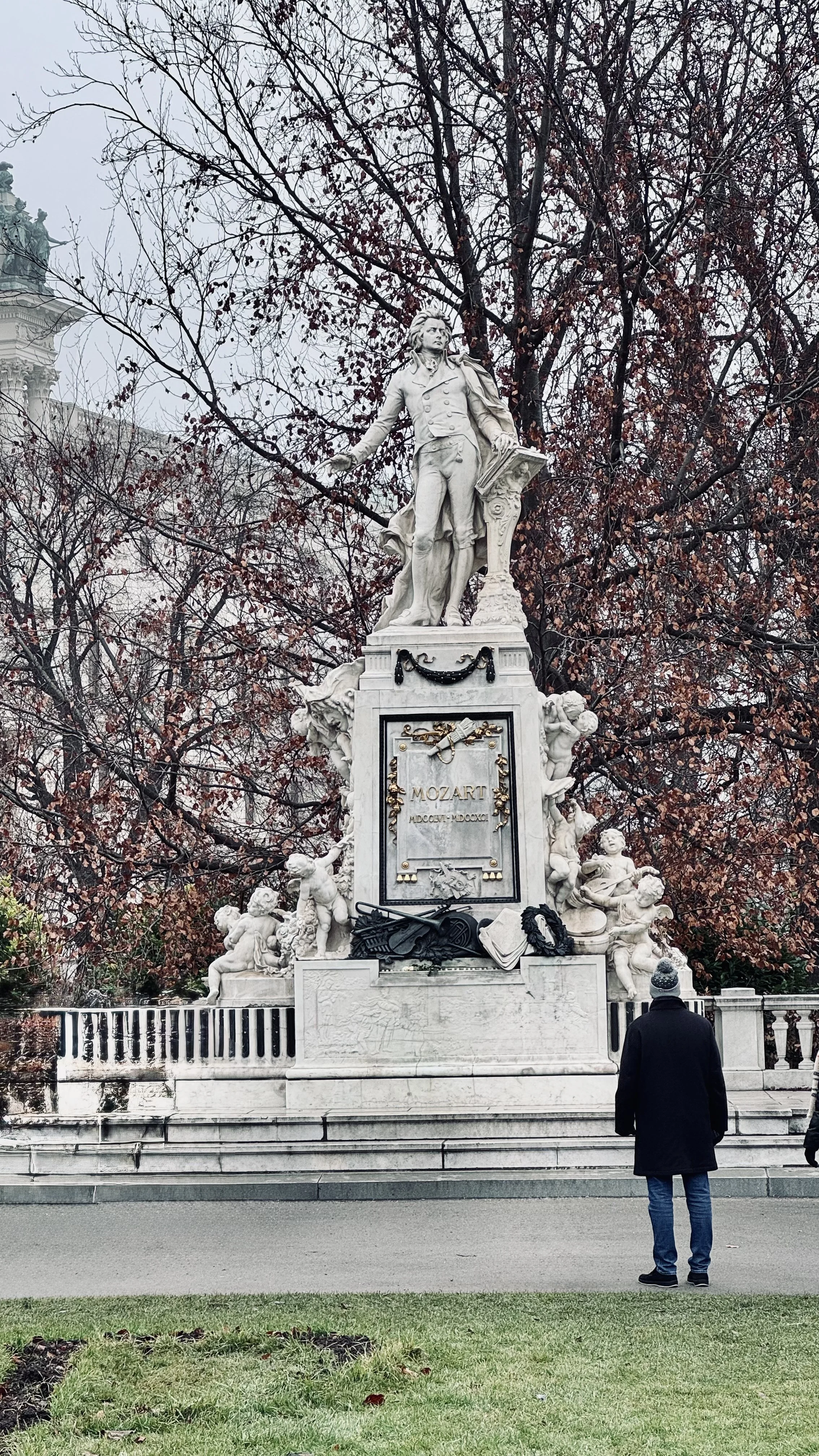 Burggarten - Vienna's Imperial Garden
Mozart's Famous Statue