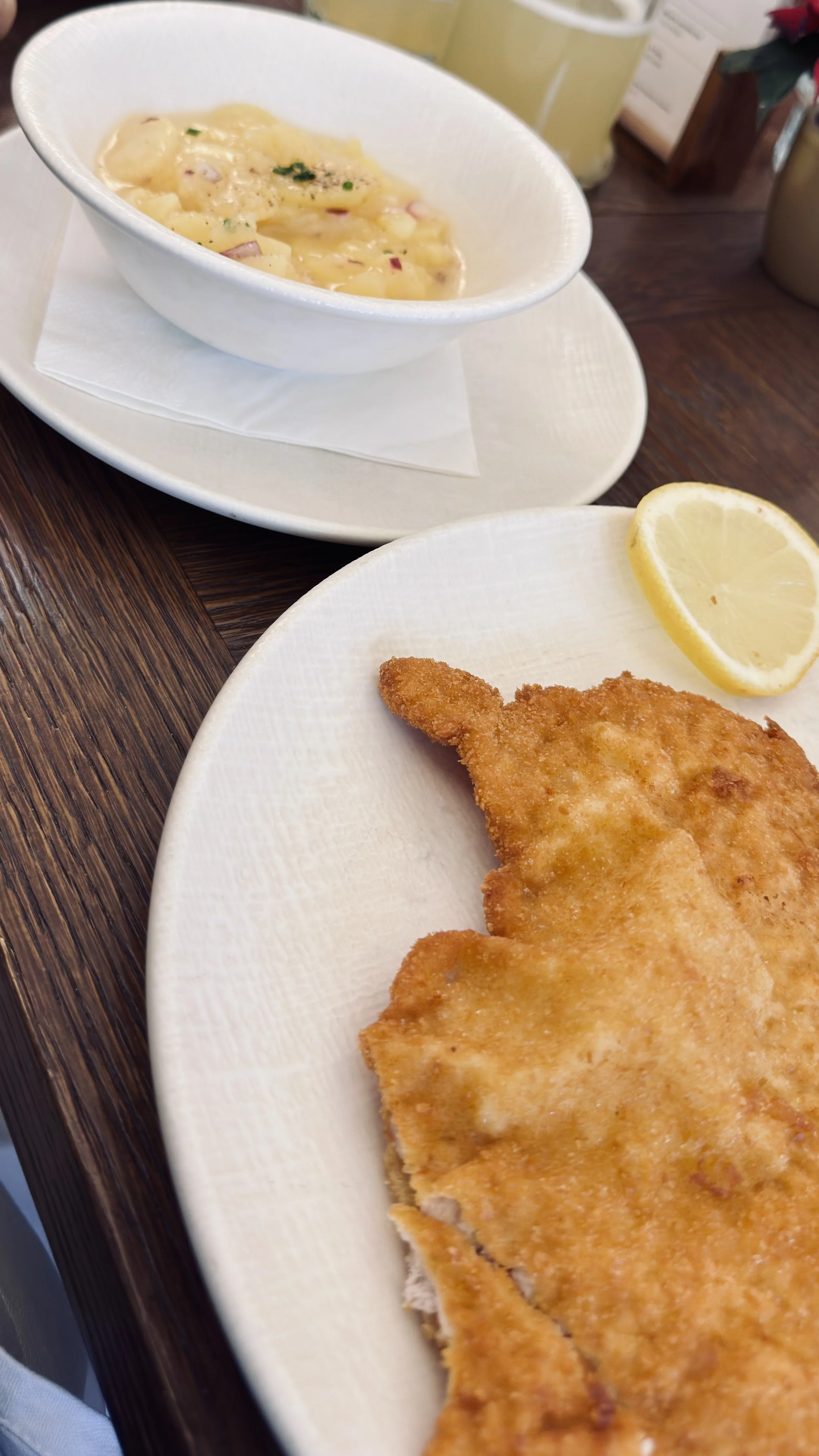 Lunch at Joseph II Cafe at the Palace.