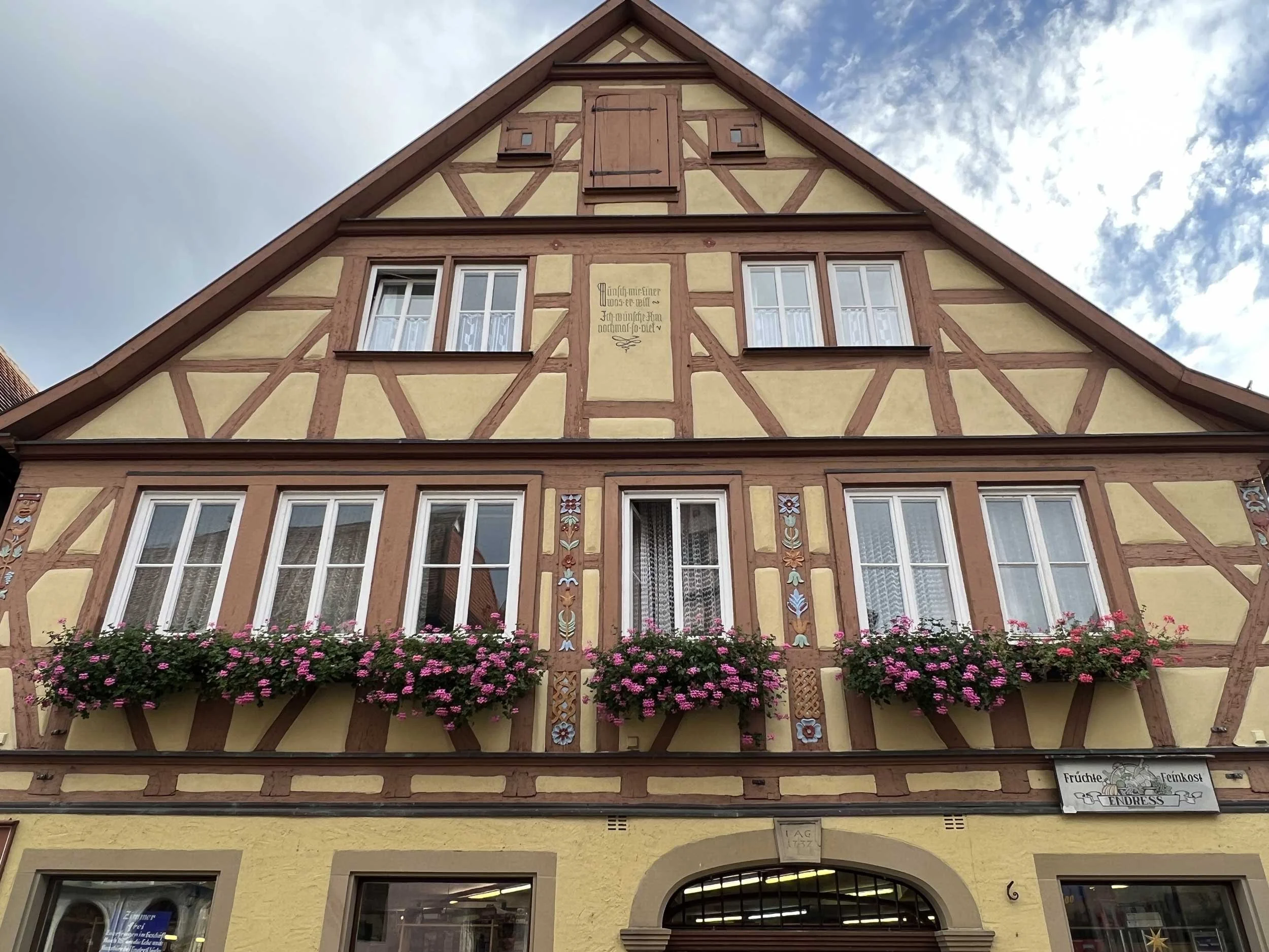 Preserved medieval architecture.