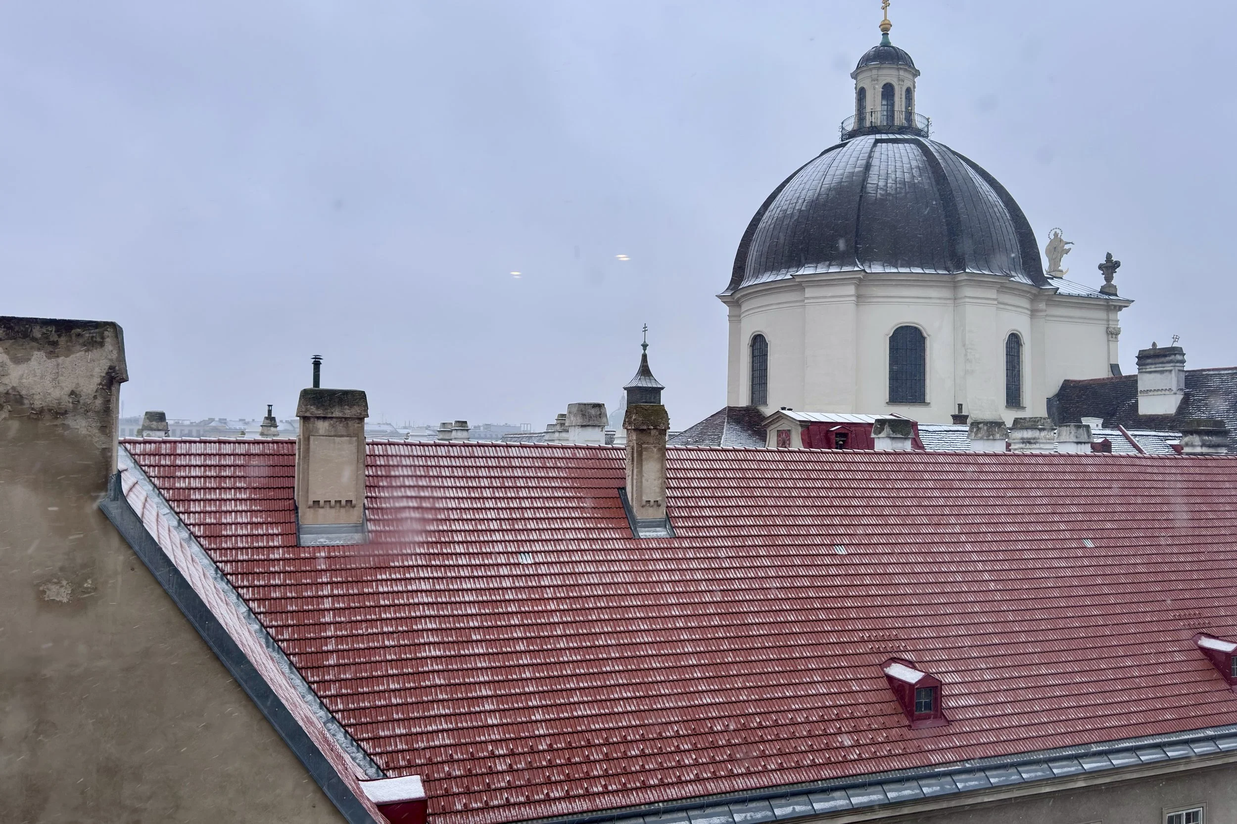 The view from our hotel room.