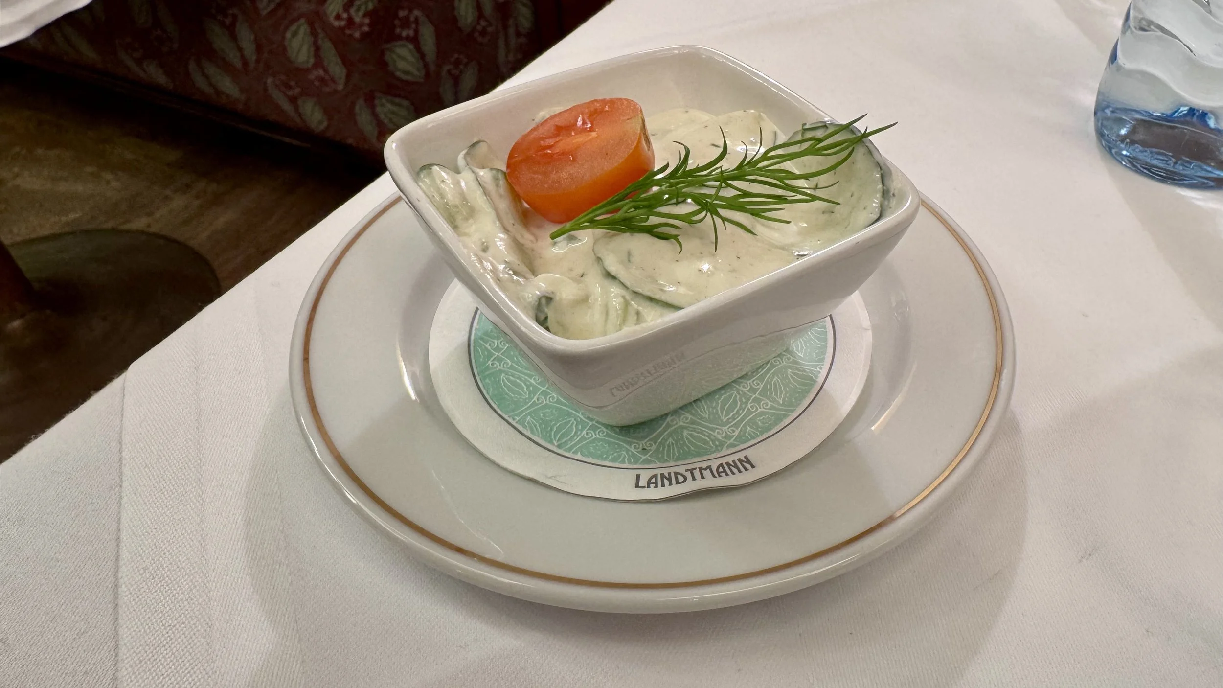 Just one of the items we received for our meal.