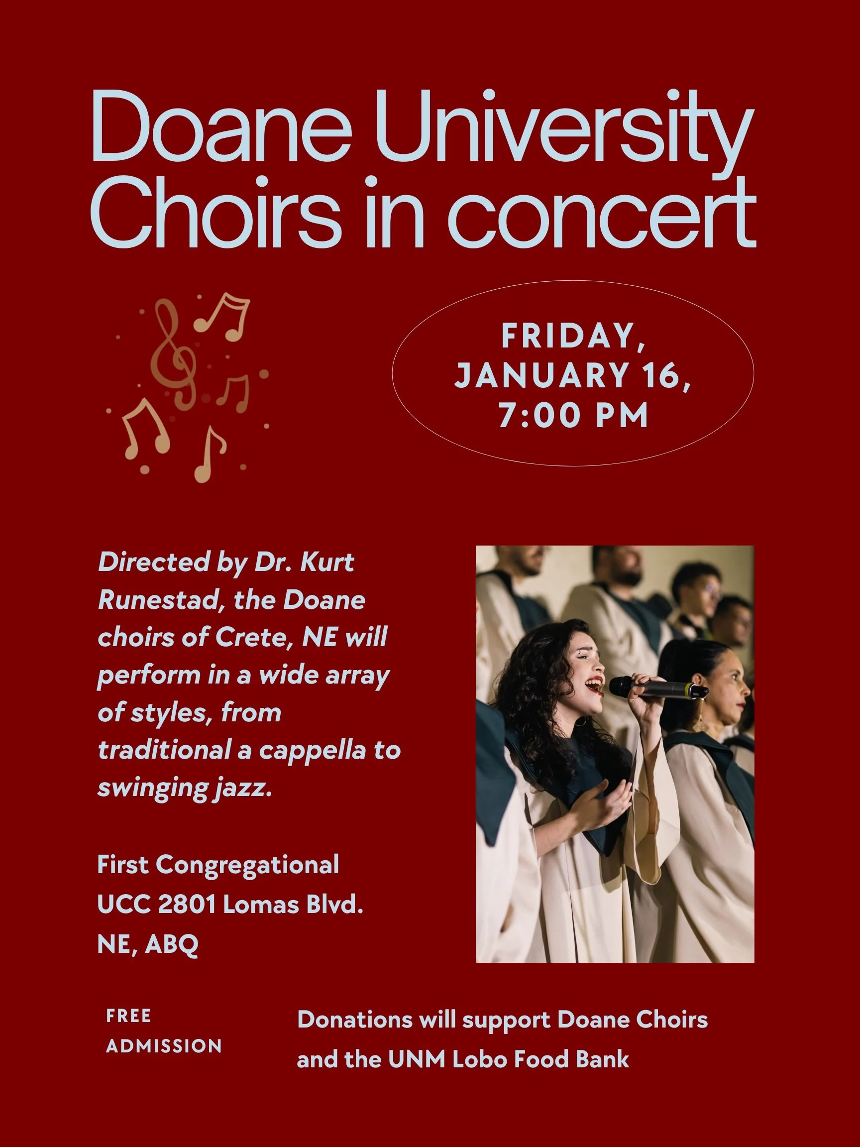 Choirs of Doane University Concert (free)
