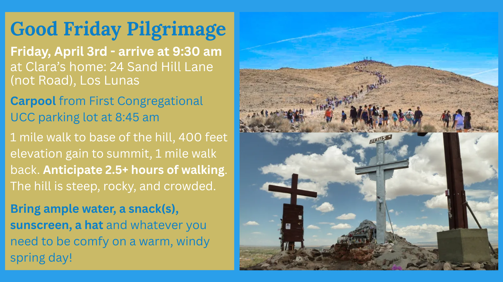 Good Friday Pilgrimage