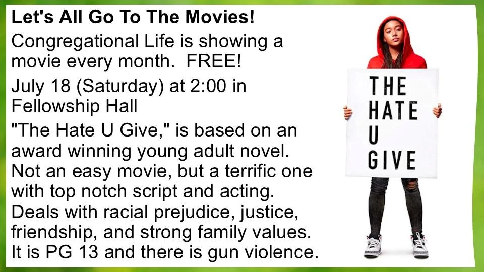 Let’s All Go To The Movies — The Hate U Give