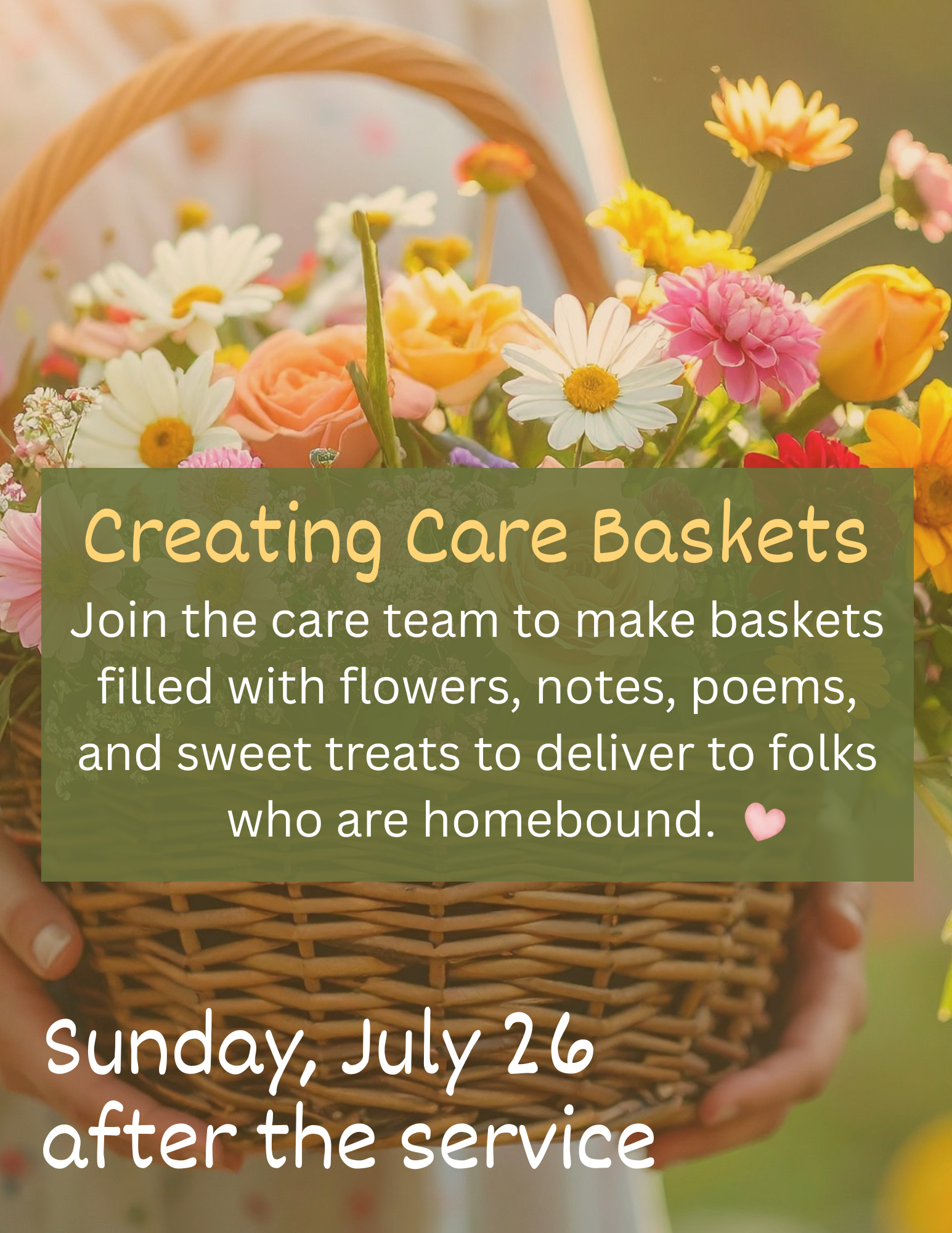 Creating Care Baskets
