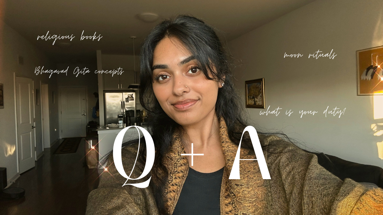 Q&A: Bhagavad Gita Intro, Energy from the Moon, Religious Books & more