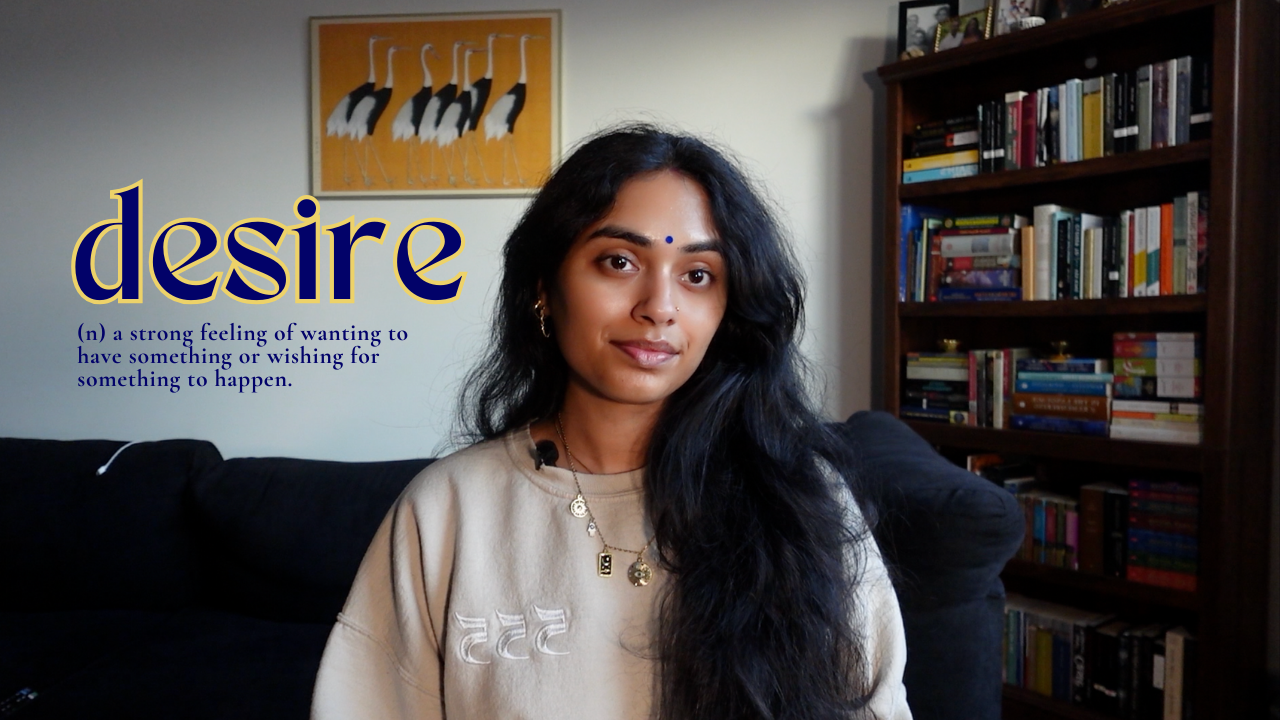 desire: the cycle of overcoming, receiving + giving