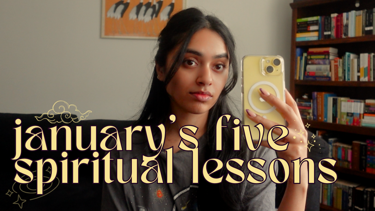 january's five spiritual lessons ☁️🔮