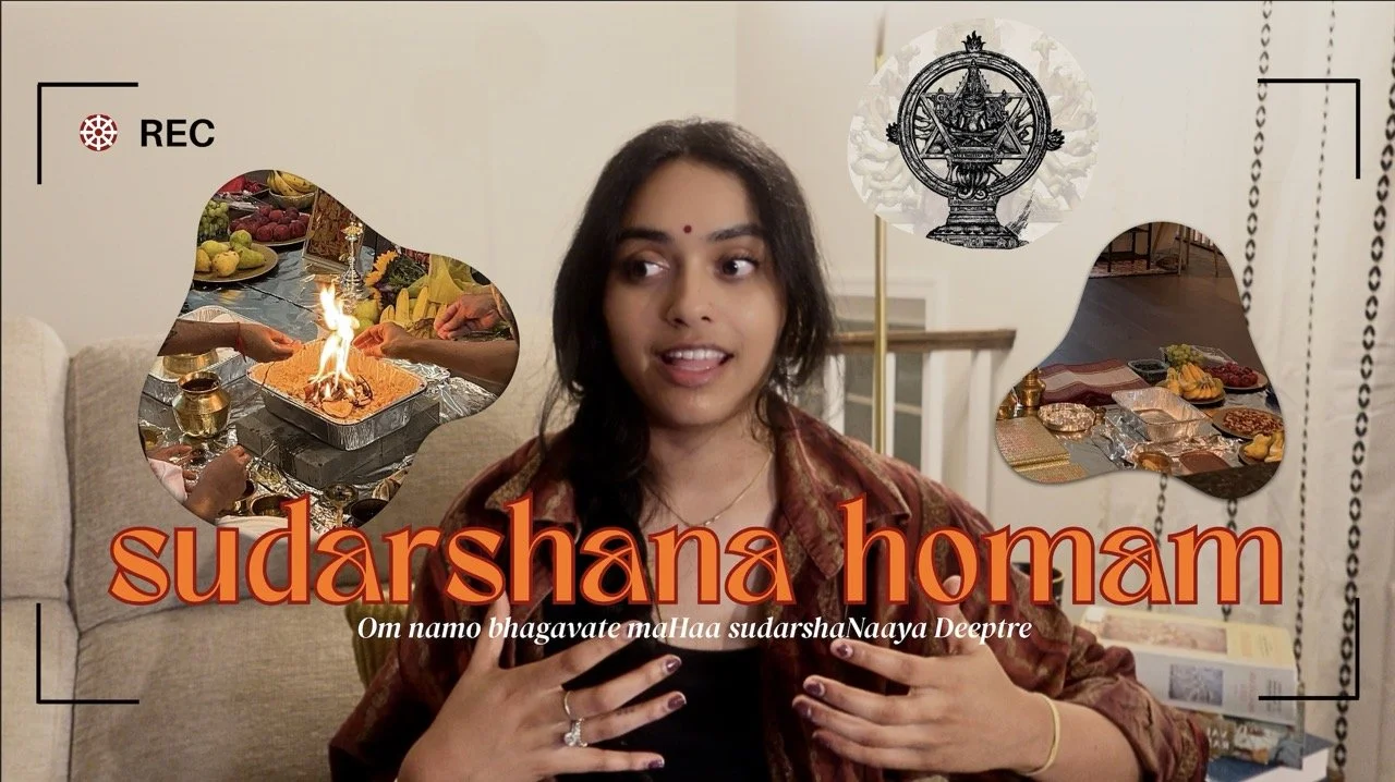 our first sudarshana homam