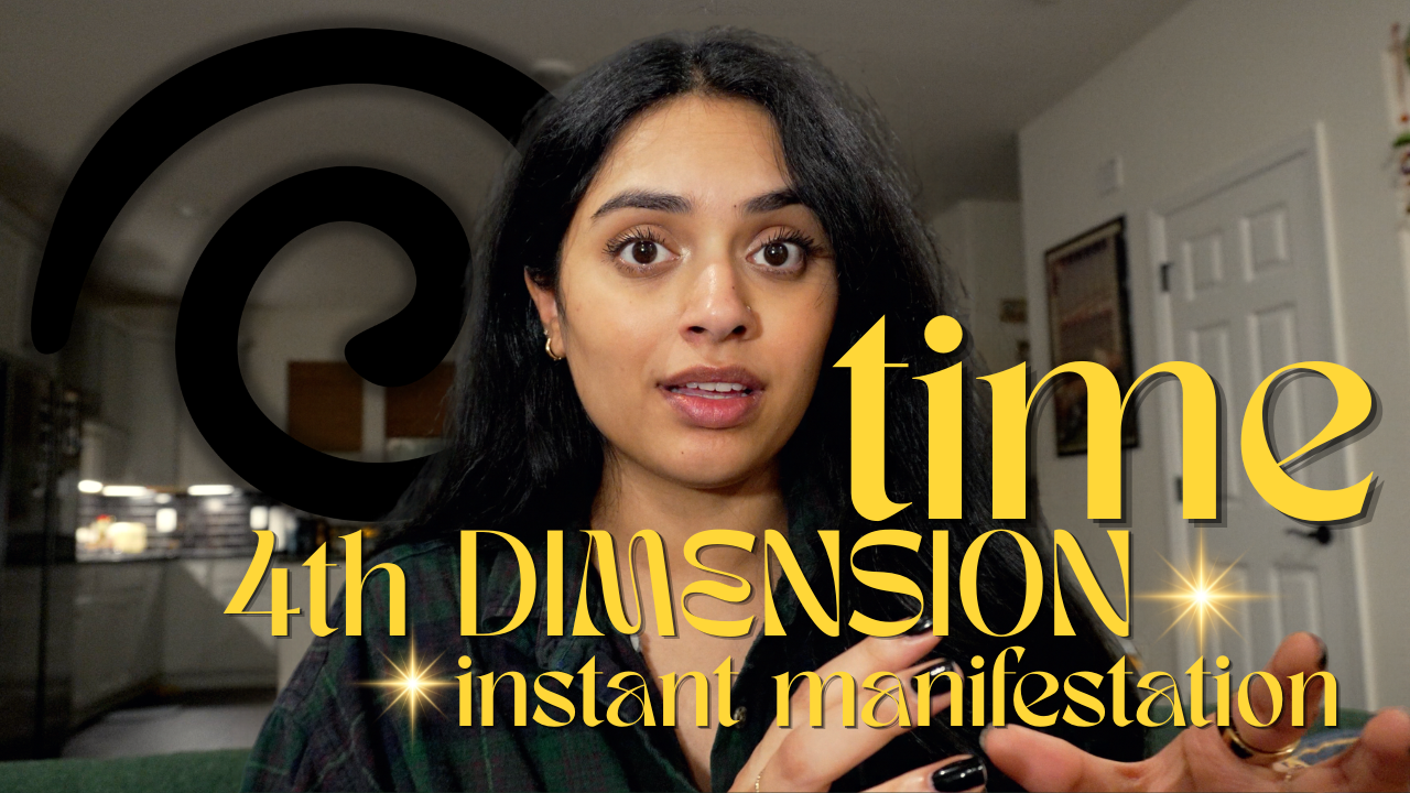 how do we actually manifest? 🌀 time, 4th dimension, instant manifestation