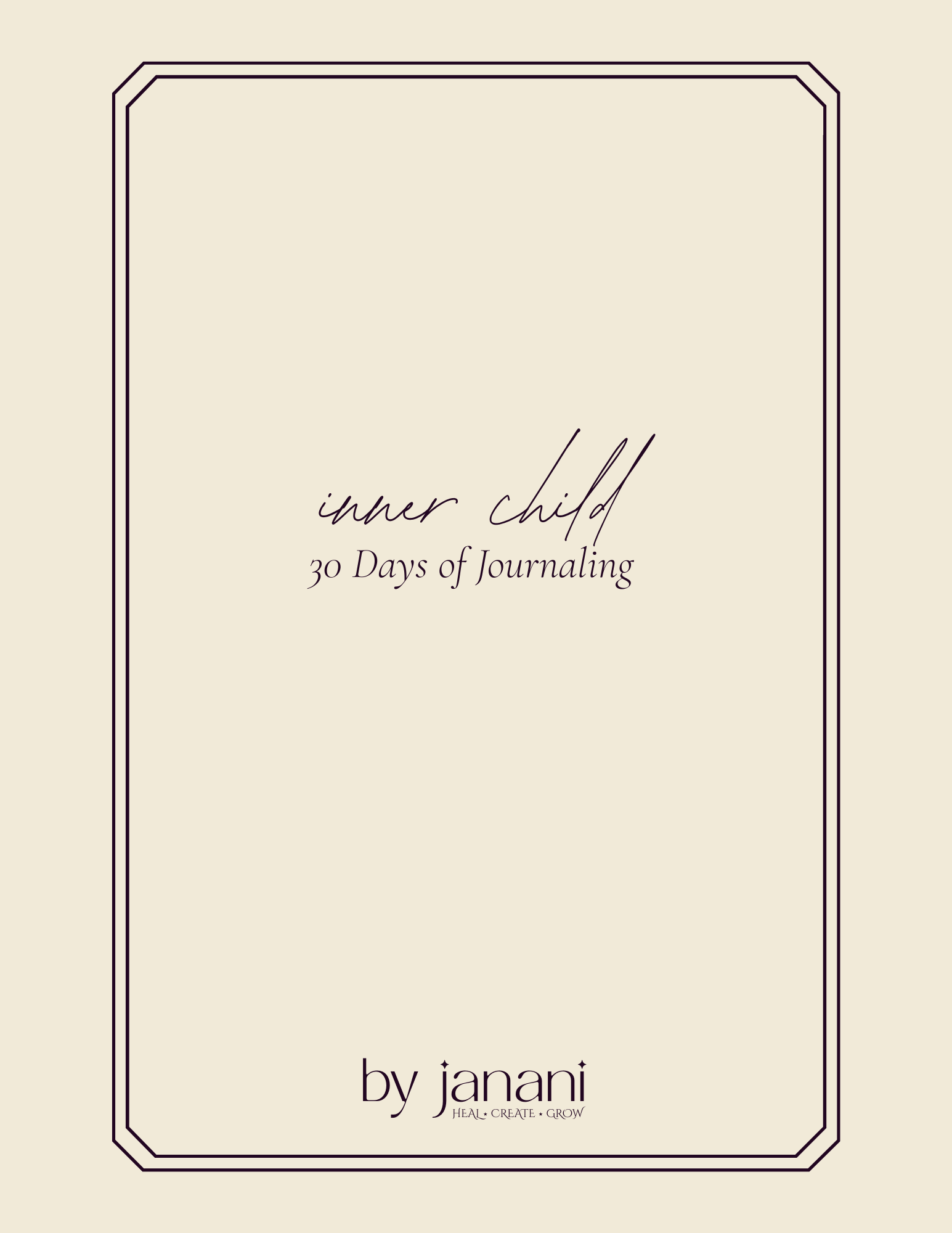 30 Days of Journaling - Inner Child