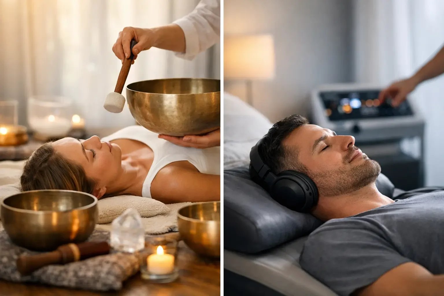 Difference Between Sound Bath and Vibroacoustic Therapy - Unwind Sound Lounge