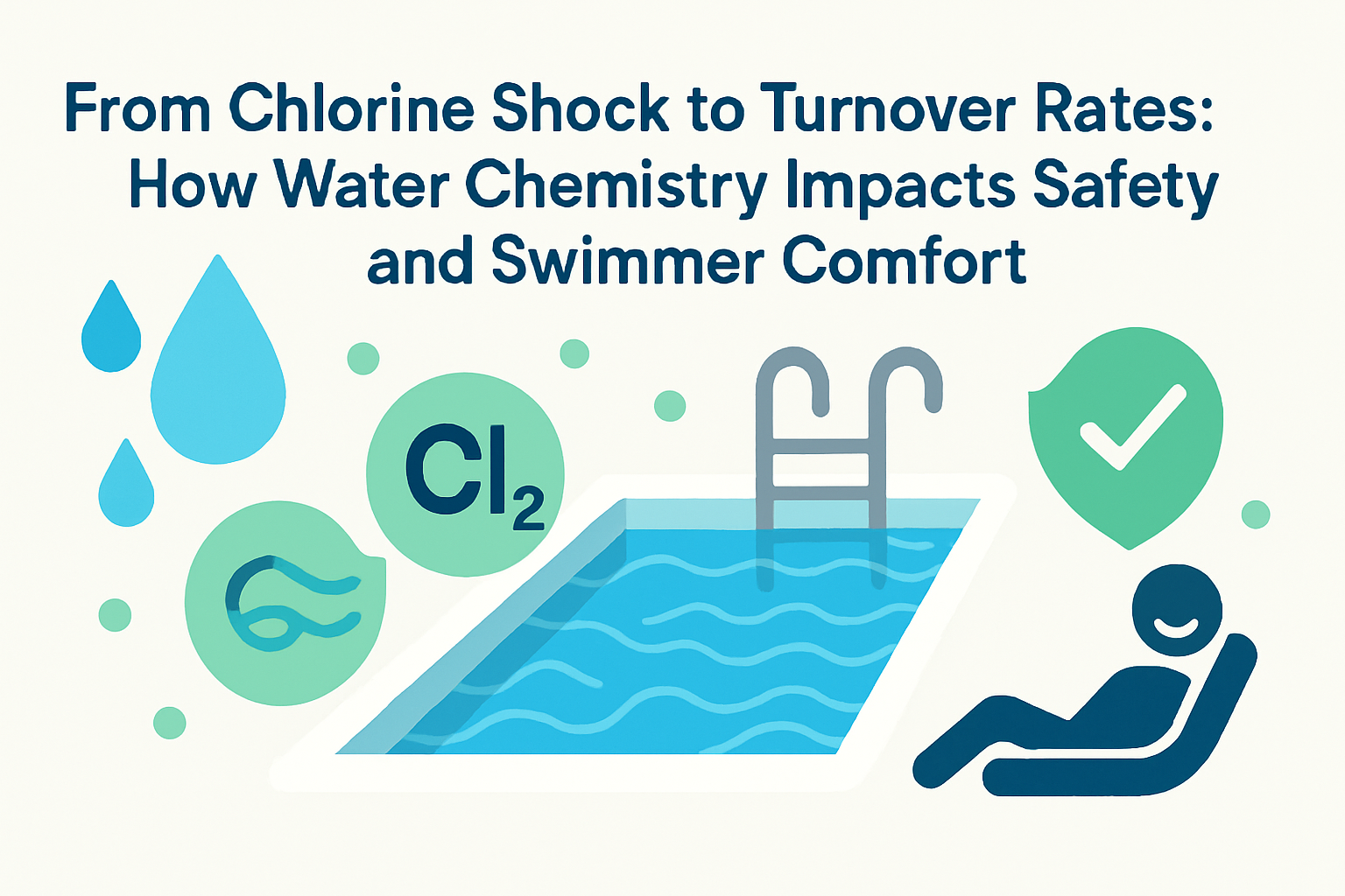 💧 From Chlorine Shock to Turnover Rates: How Water Chemistry Impacts Safety and Swimmer Comfort