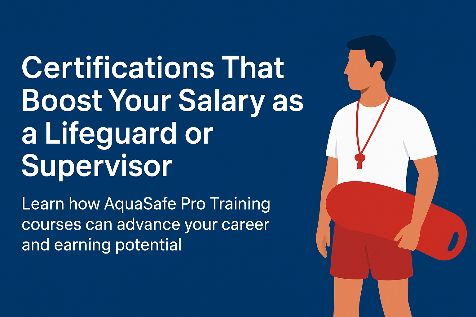 Certifications That Boost Your Salary as a Lifeguard or Aquatic Supervisor