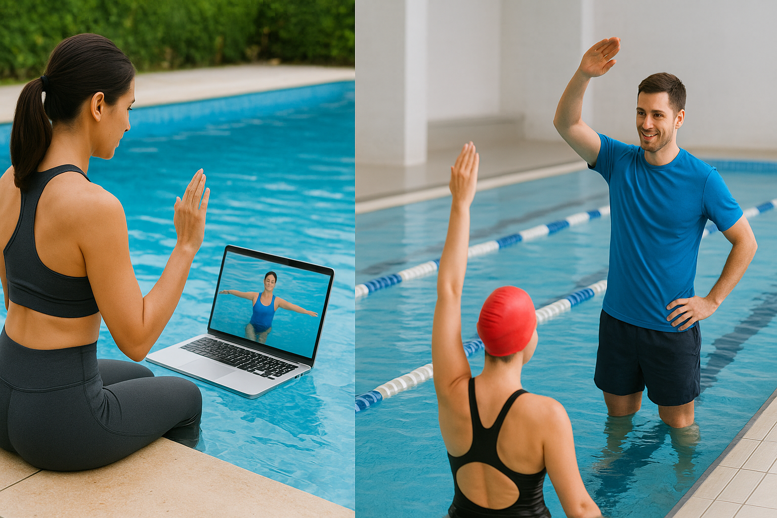The Future of Aquatic Training: Online vs In-Person – Which Is Right For You?