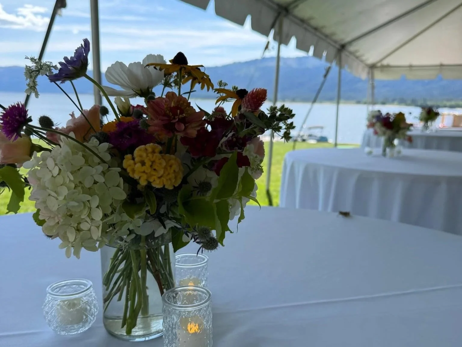 Planning a Tent Wedding in McCall? Start With Size.