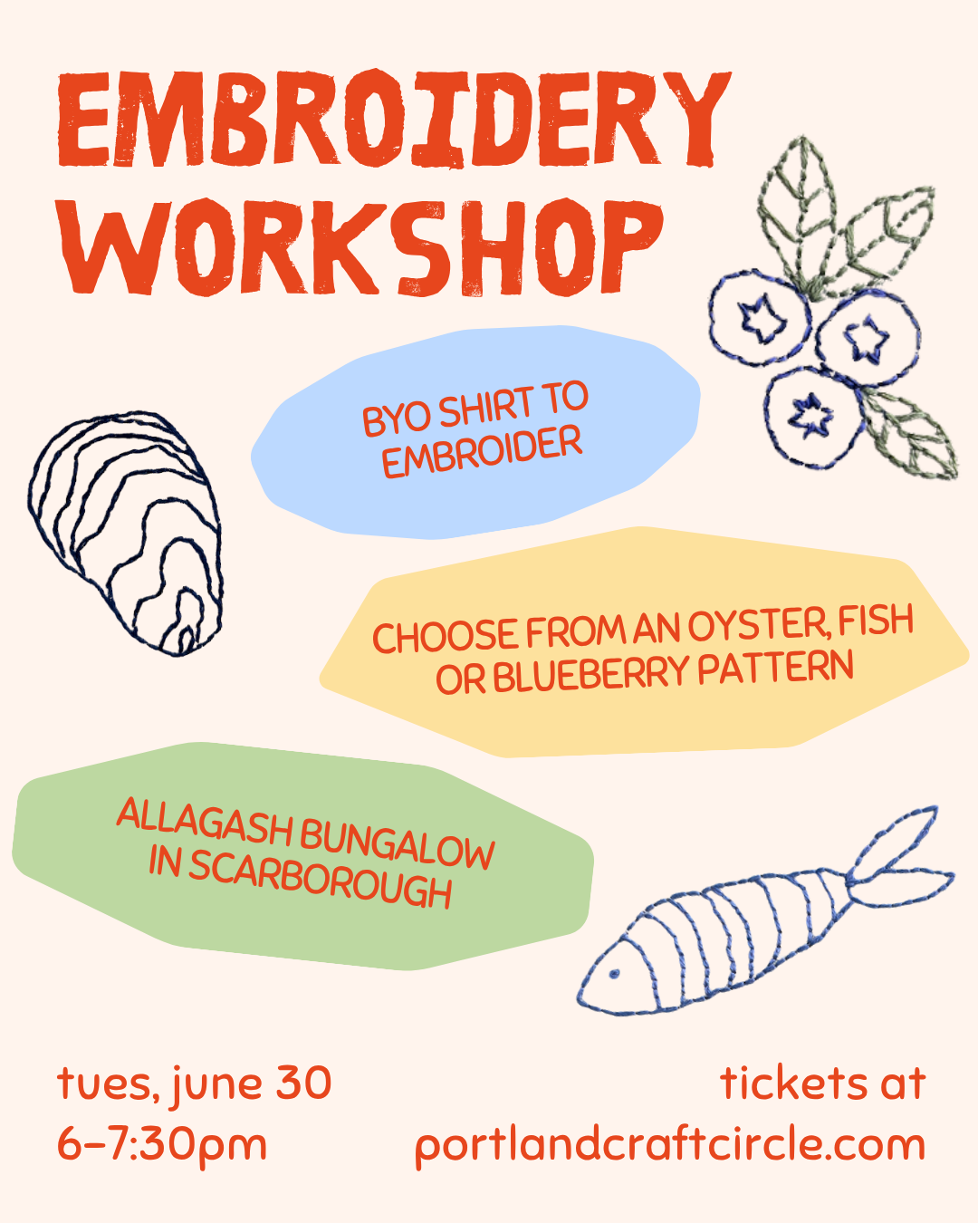 Embroidery Workshop