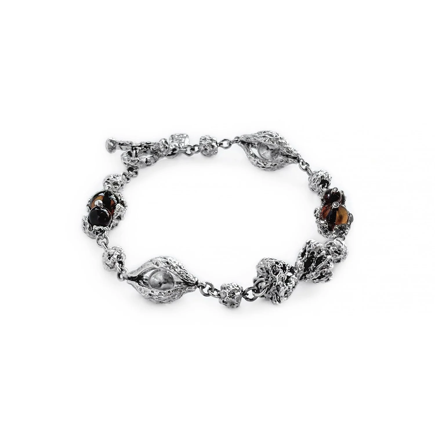 “What the Tree Remembers” Bracelet w/ Blood Amber