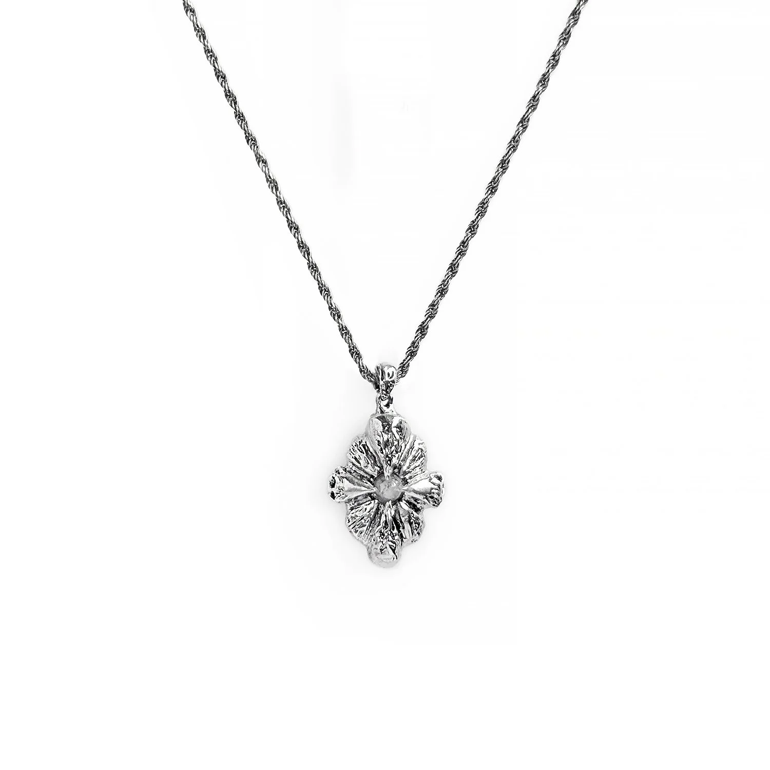 “The Light Between” Necklace No.2 | Antique Silver
