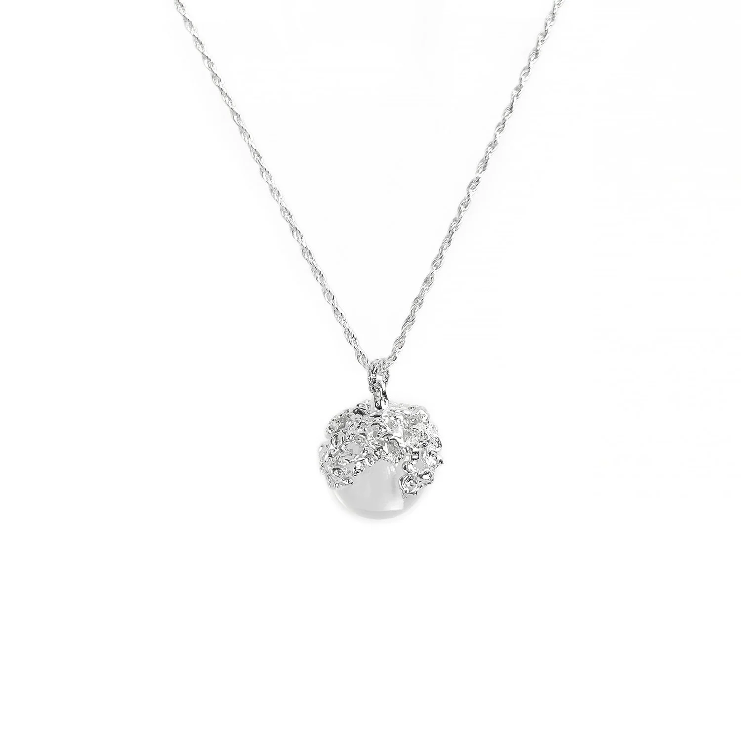 “Overgrown” Necklace | Silver