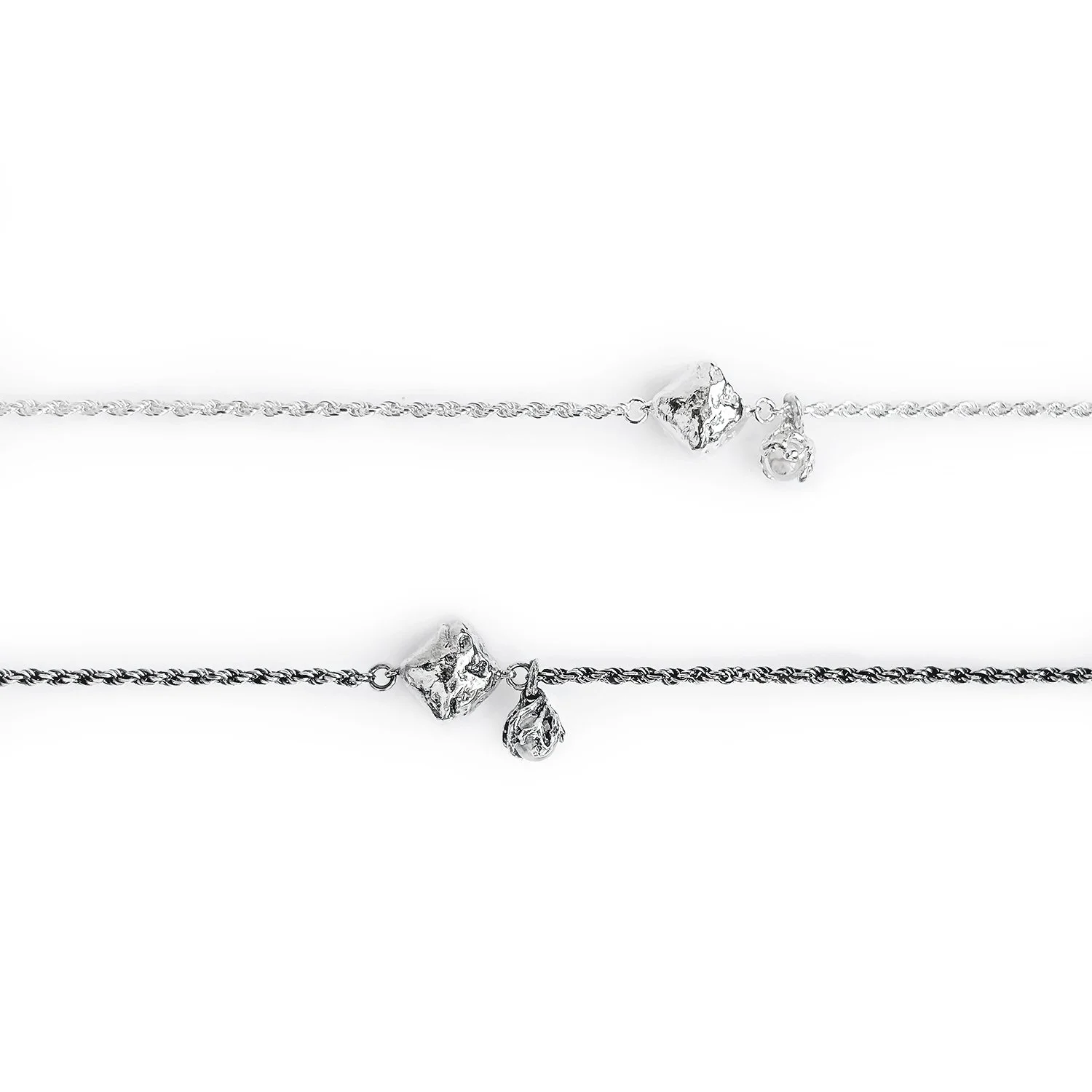 “Weathered” Bracelet | Silver