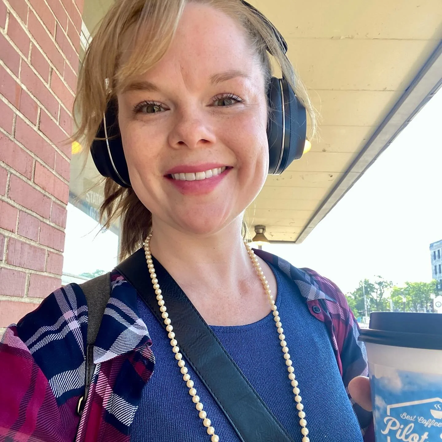 How do you spot a vegan at a party? Don&rsquo;t worry, they will identify themselves to you. 😅 But seriously, the barista at Pilot Pete&rsquo;s made me a vegan pumpkin spice latte this morning. I like it a latte. #pilotpetescoffeeandtreats #septembe