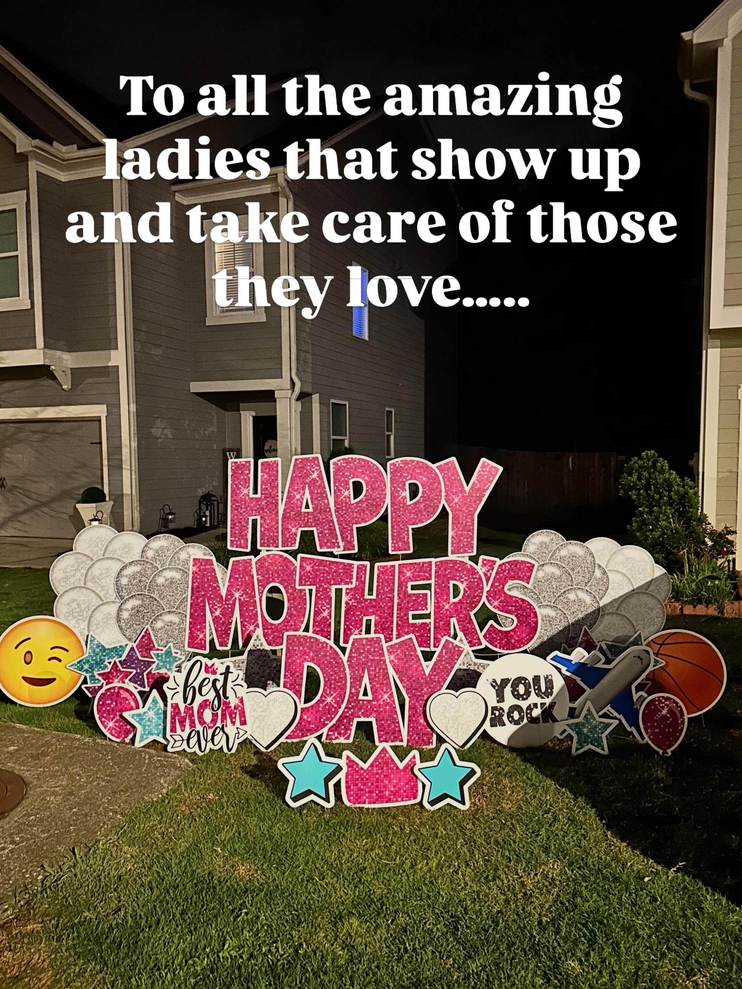 @yardlovenorthga was honored to create a surprise celebration for one amazing, hardworking, basketball mom over the weekend!  Happy Mother&rsquo;s Day! 💕