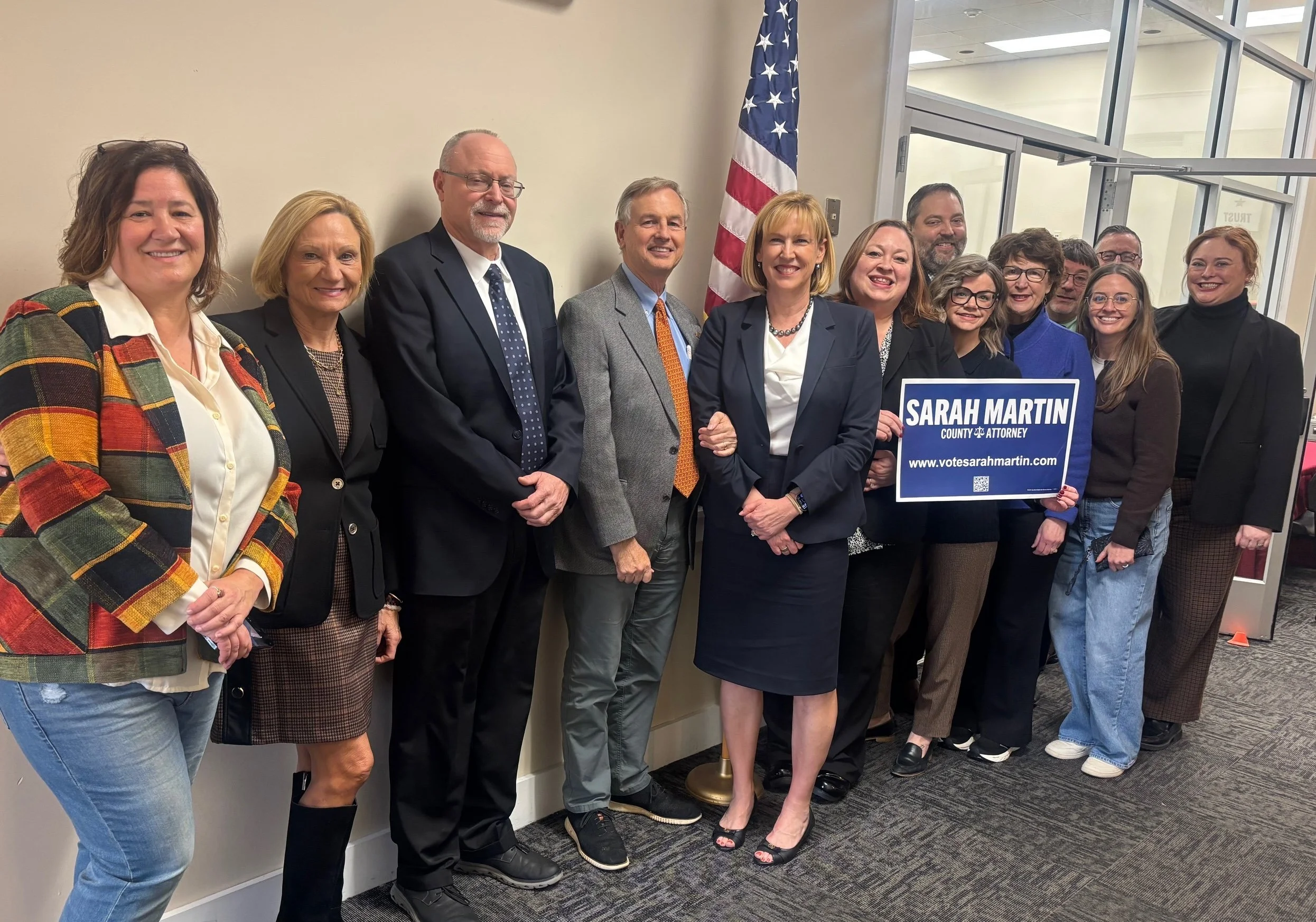 Sarah Martin Files Candidacy for County Attorney