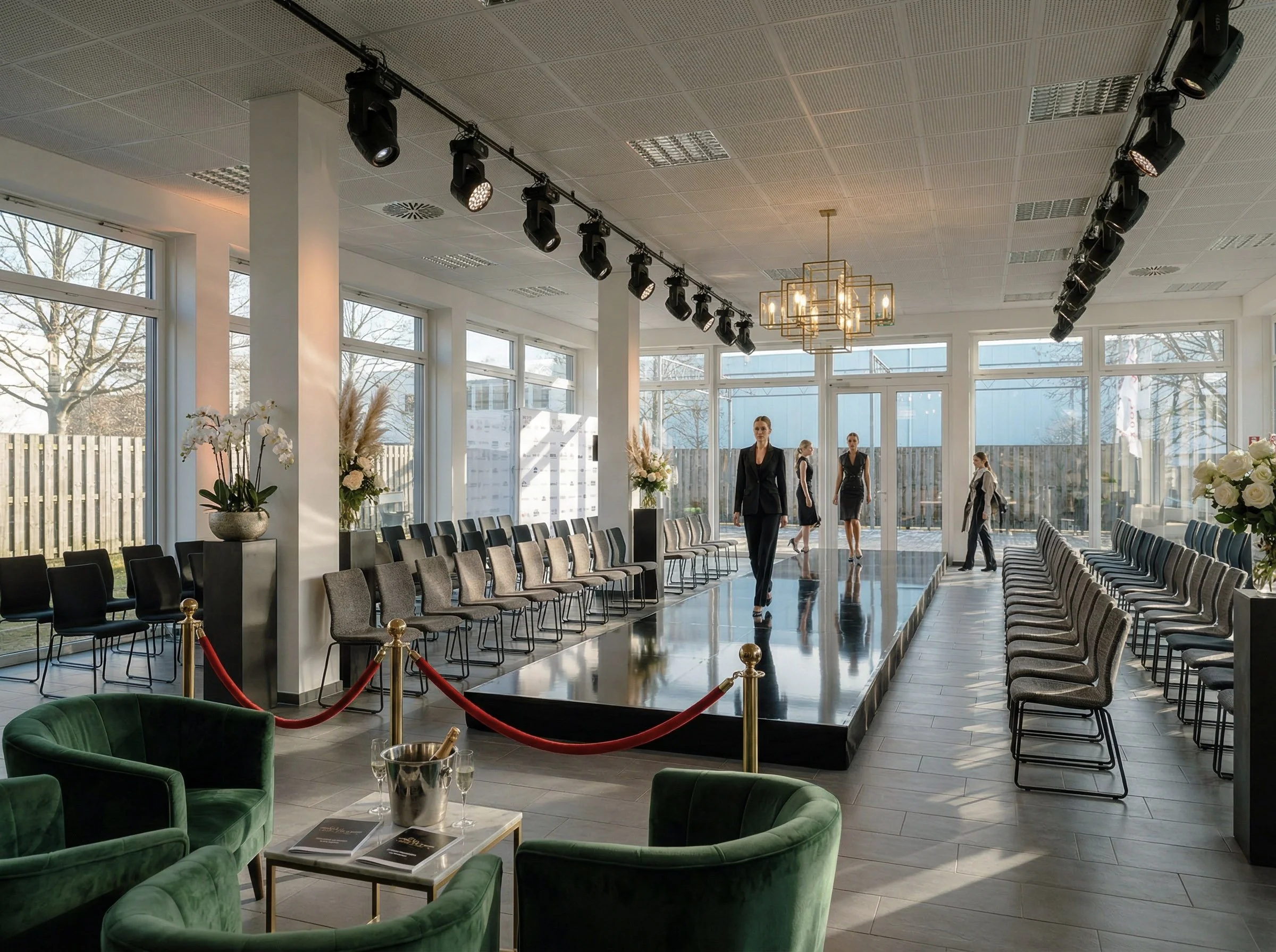 Networking-Event mit Fingerfood-Catering in der Location Lunchquartier Glinde.