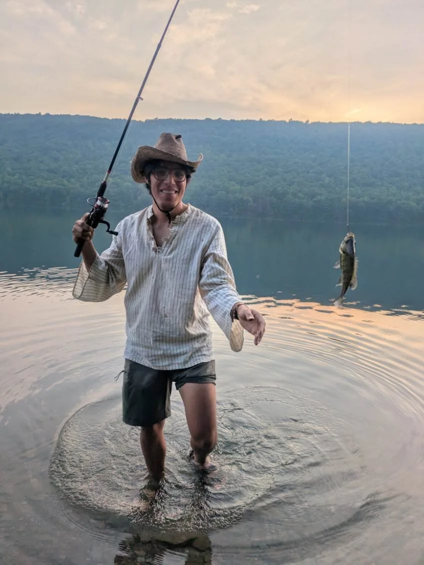 Por fin atrapé un pez