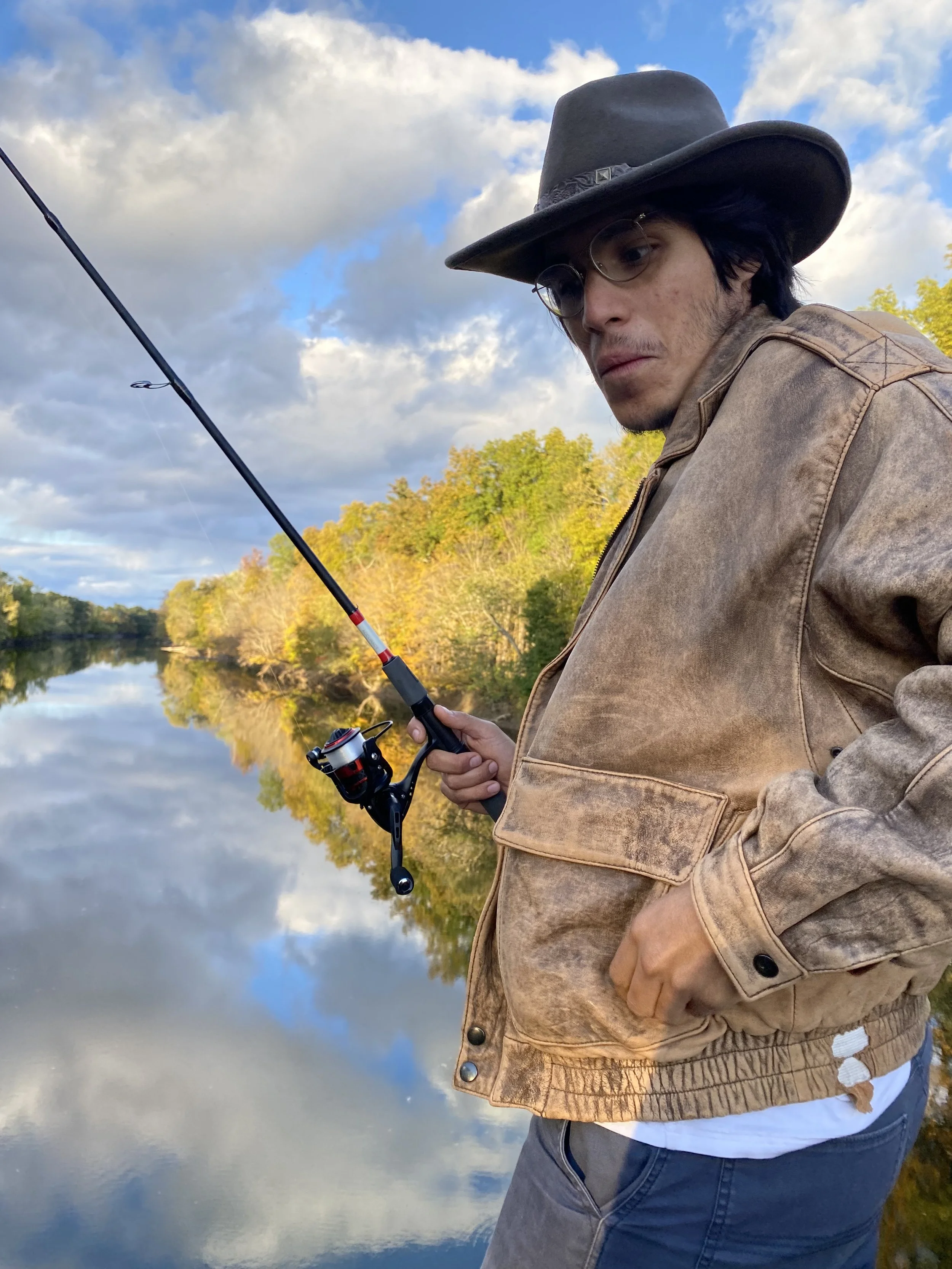 La primera vez que intente pescar un pez