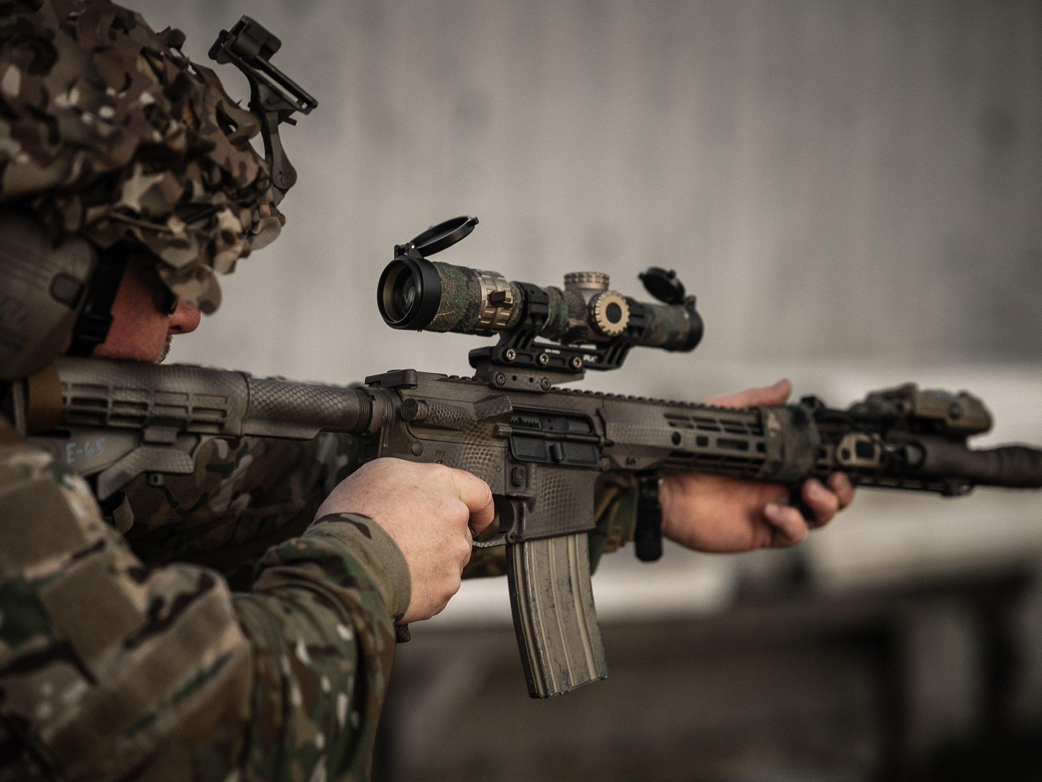 Rifle-length carbines