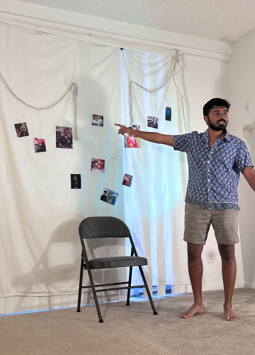 i did a show in my house and it was totally cool