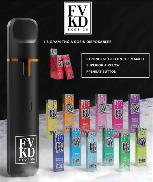 FVKD THCA ROSIN 1.5G DISPOSABLE