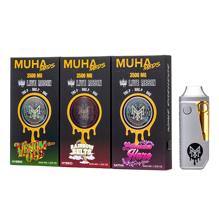 Muha Meds Live Resin Disposable 3.5G