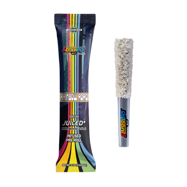 Sluggers Hit Infused Juiced* W/Diamonds Preroll 1ct